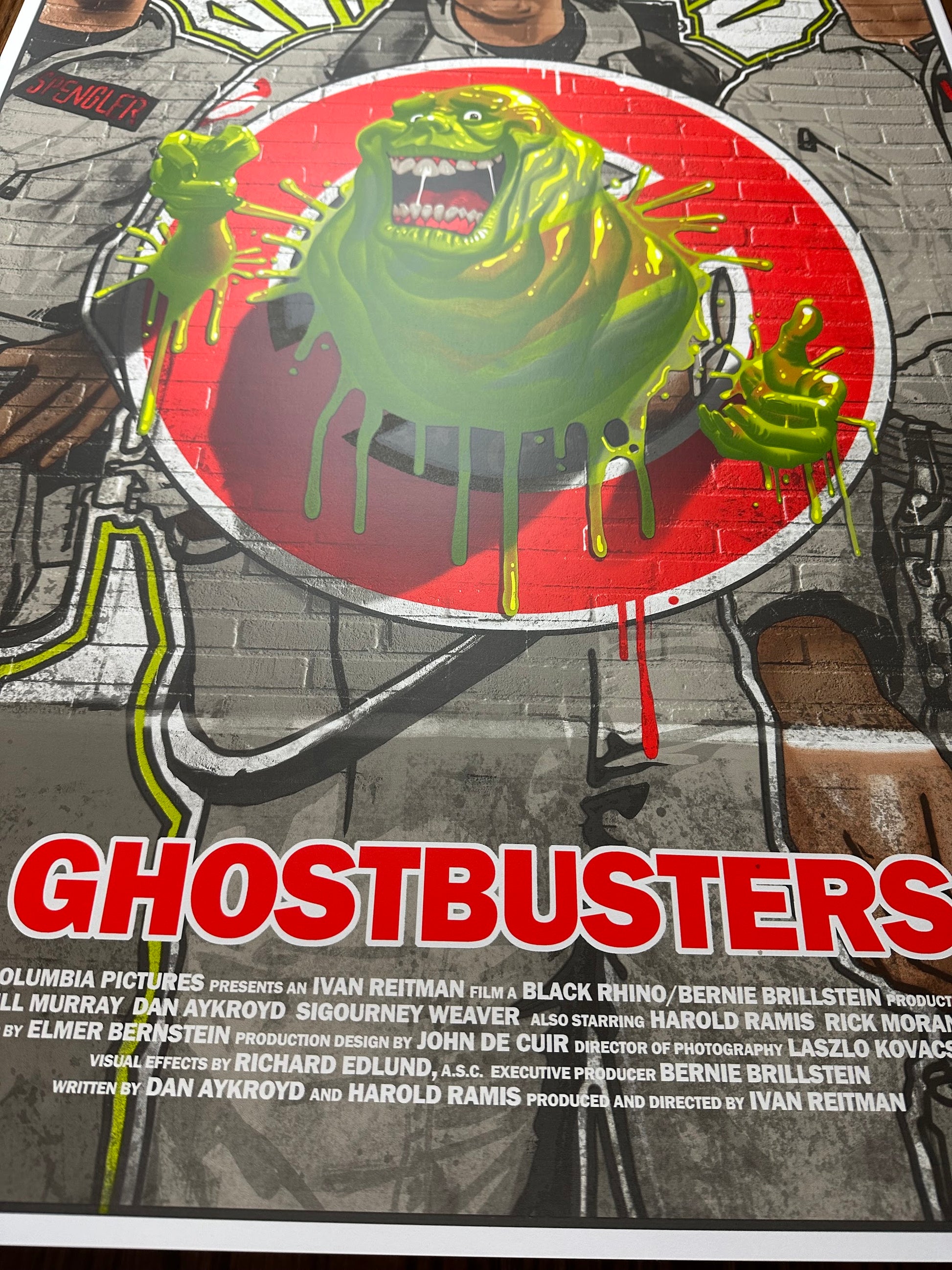 Yvan Quinet - Ghostbusters 24x36 movie poster - detail image 6