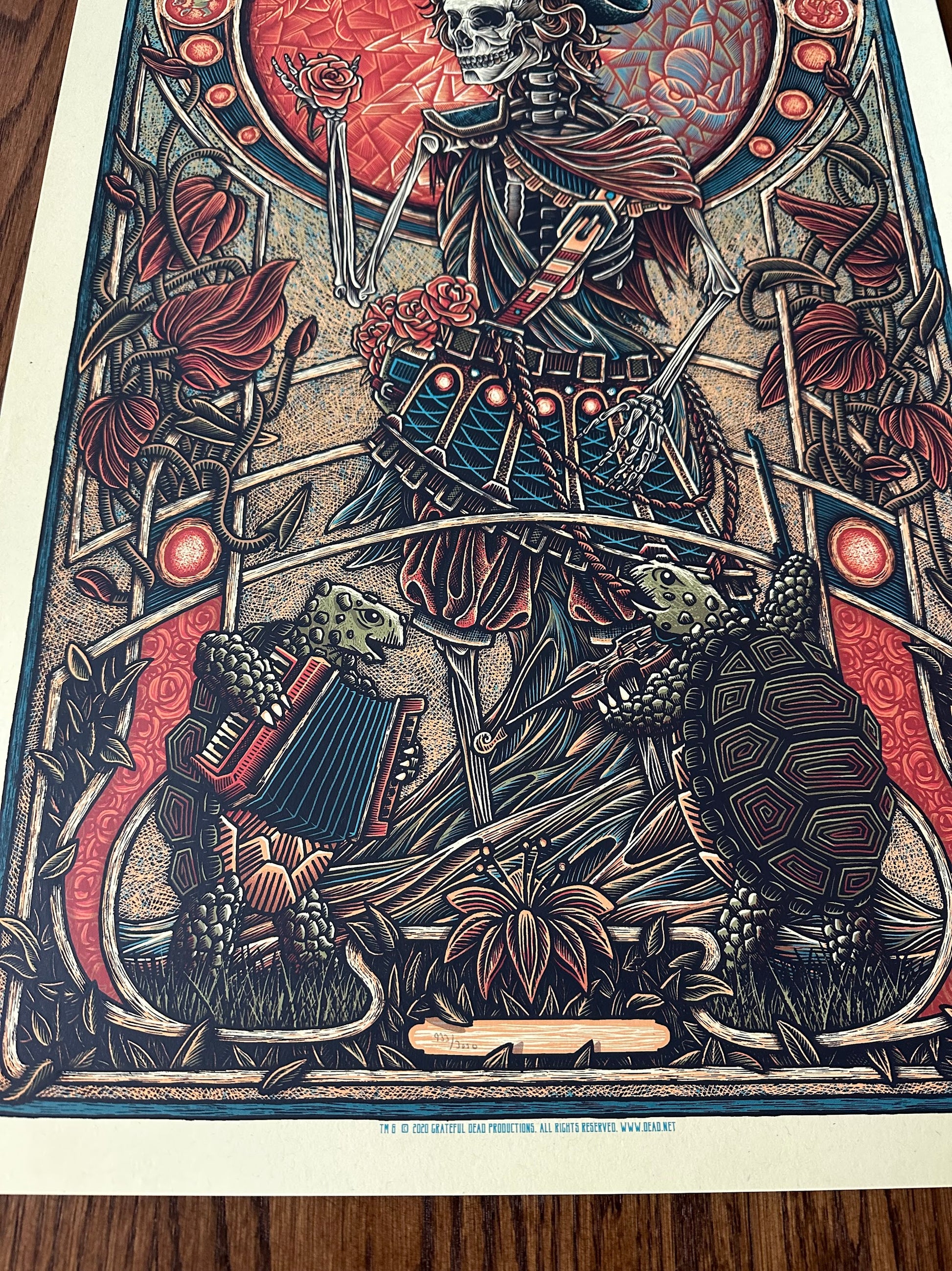 Luke Martin - Grateful Dead 18x36 movie poster - detail image 5