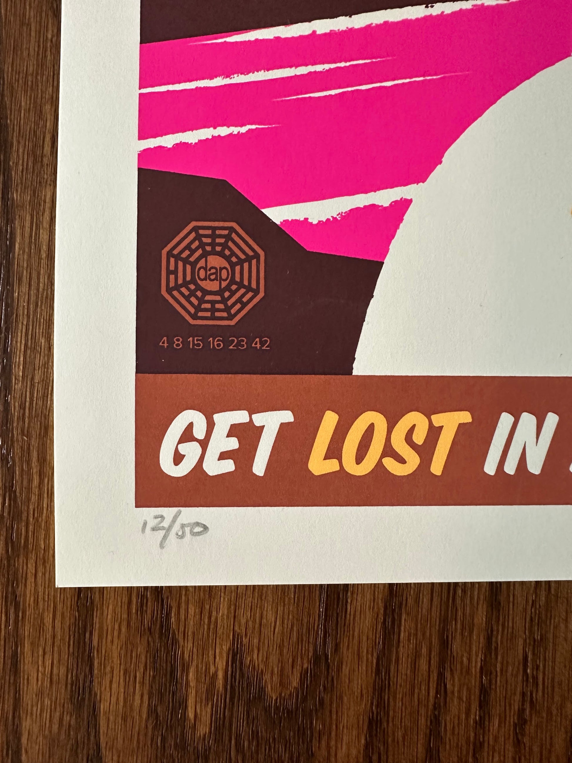 Dave Perillo - LOST Oceanic Airlines Ad 12x18 movie poster - detail image 4