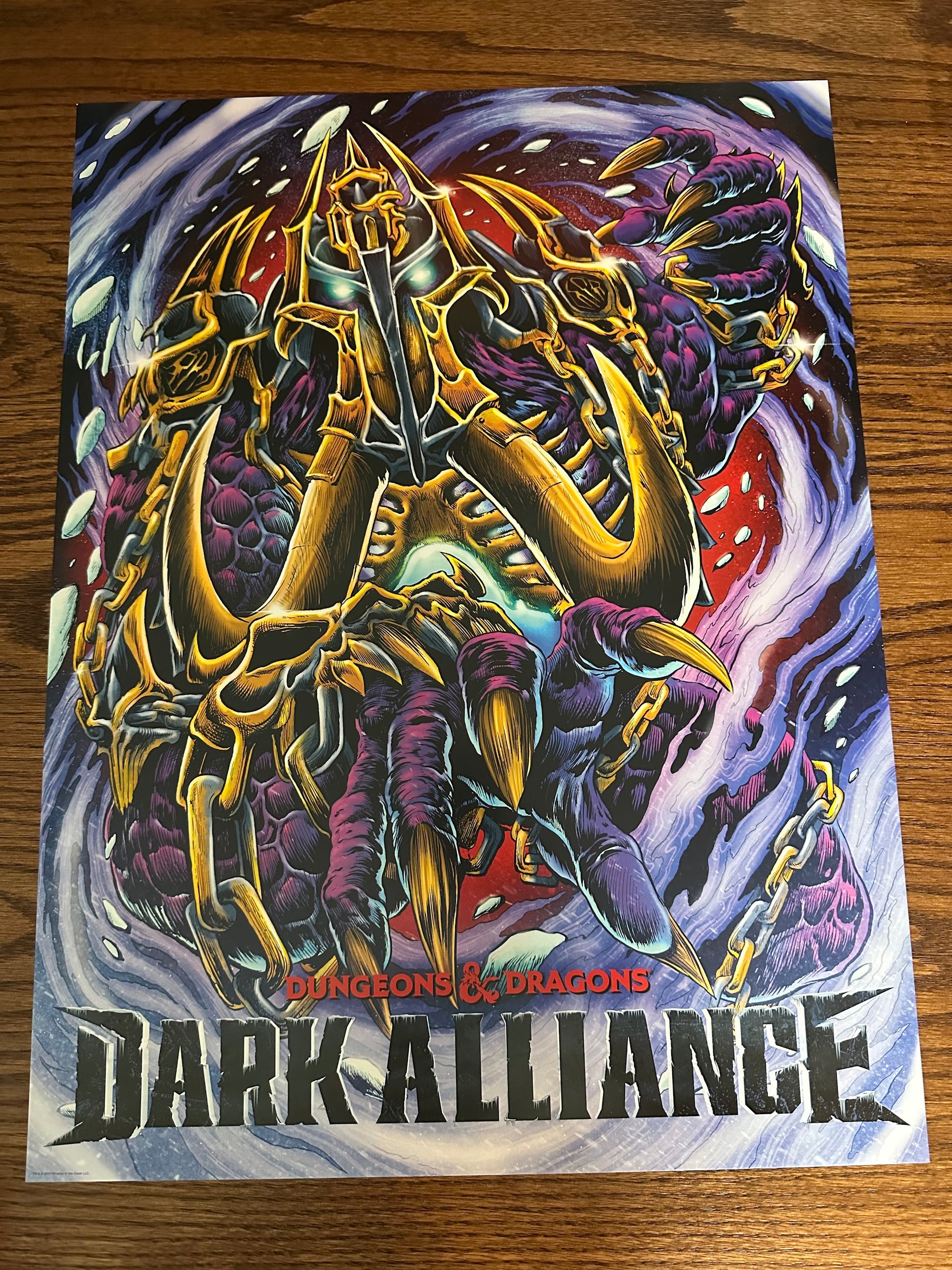 Skinner - Dungeons and Dragons Dark Alliance 18x24 movie poster