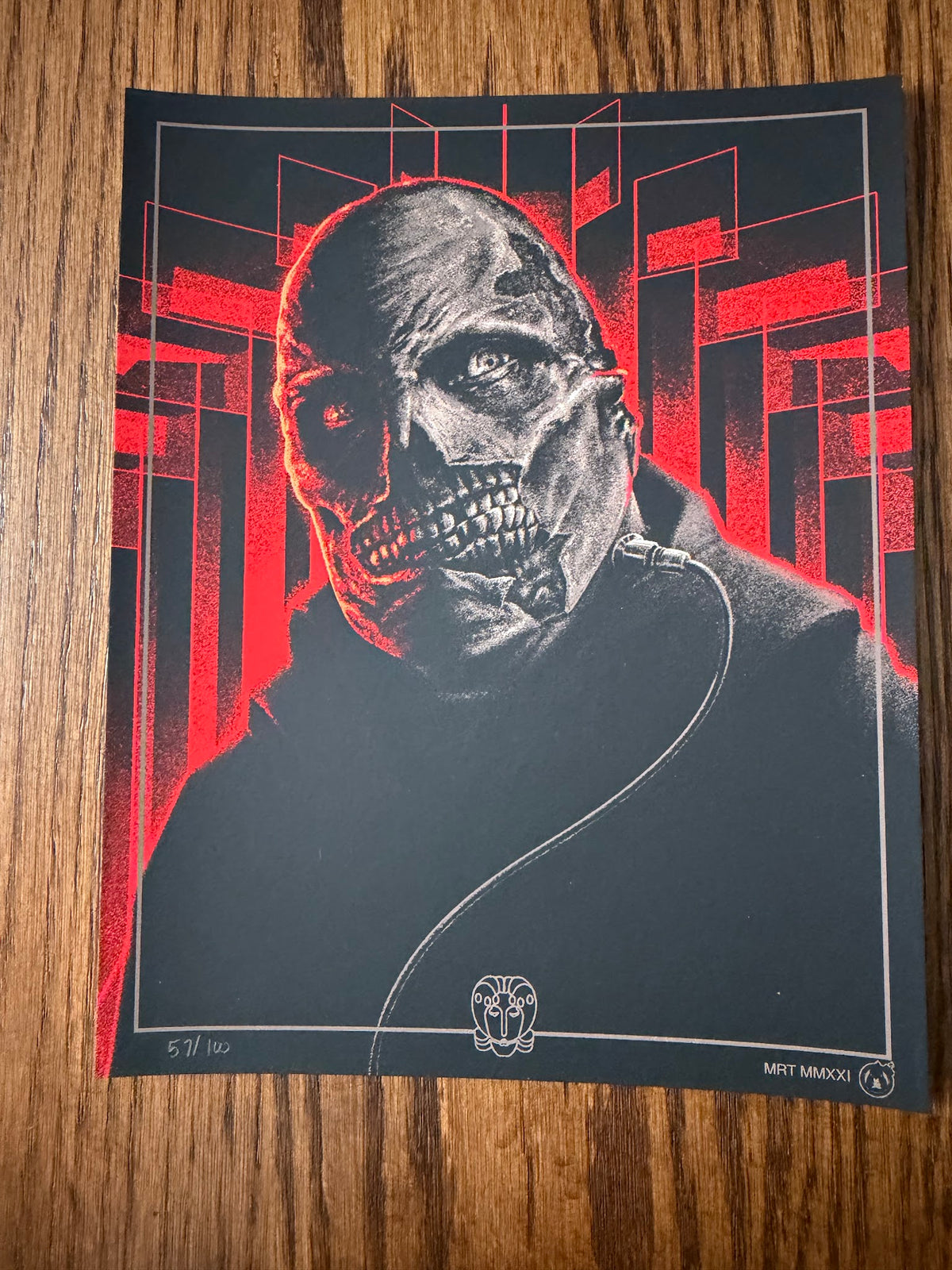 Matt Ryan Tobin - The Abominable Dr. Phibes Portrait - 8x10 - Limited Edition Print