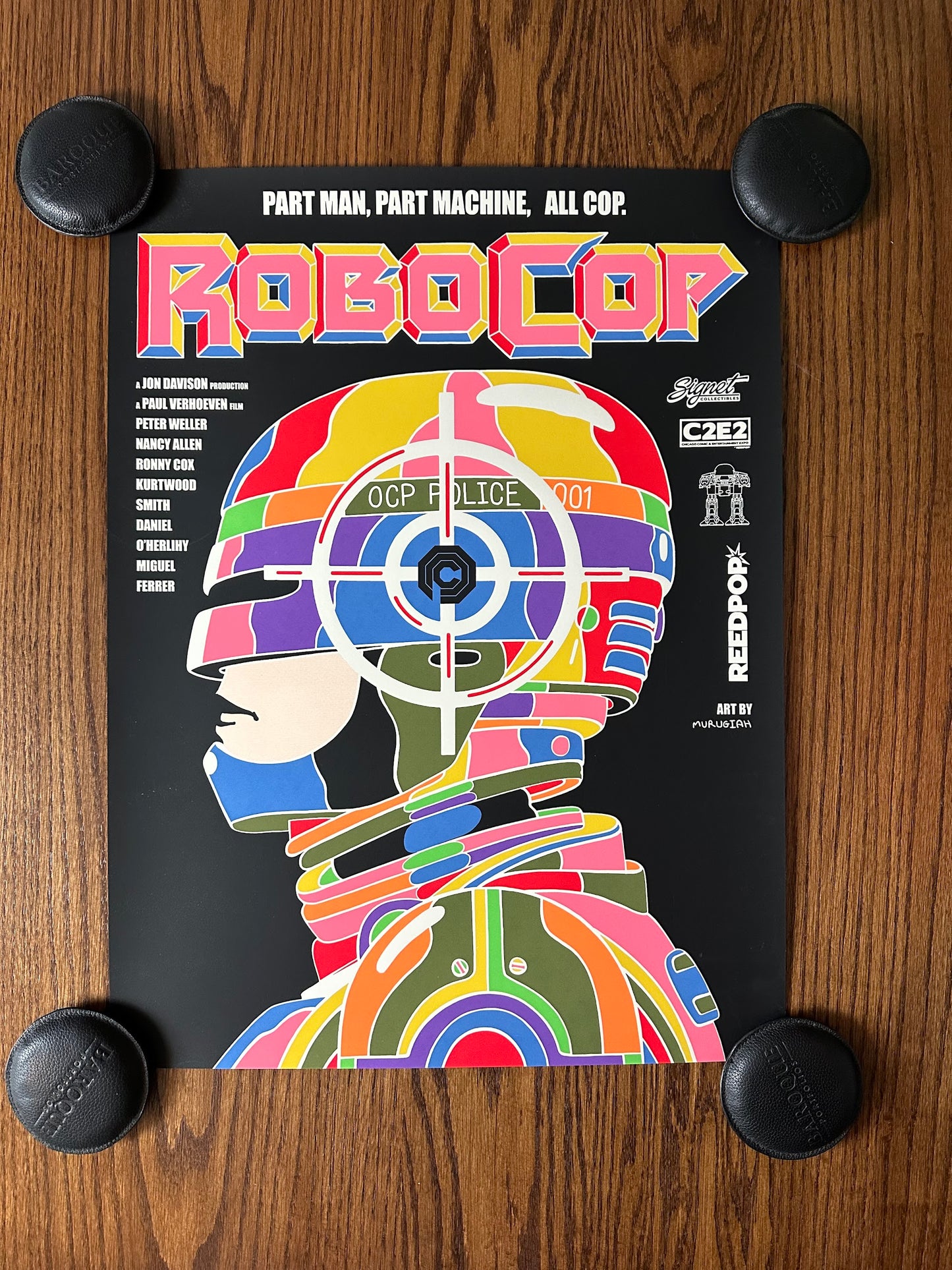 Murugiah - Robocop 18x24 art print
