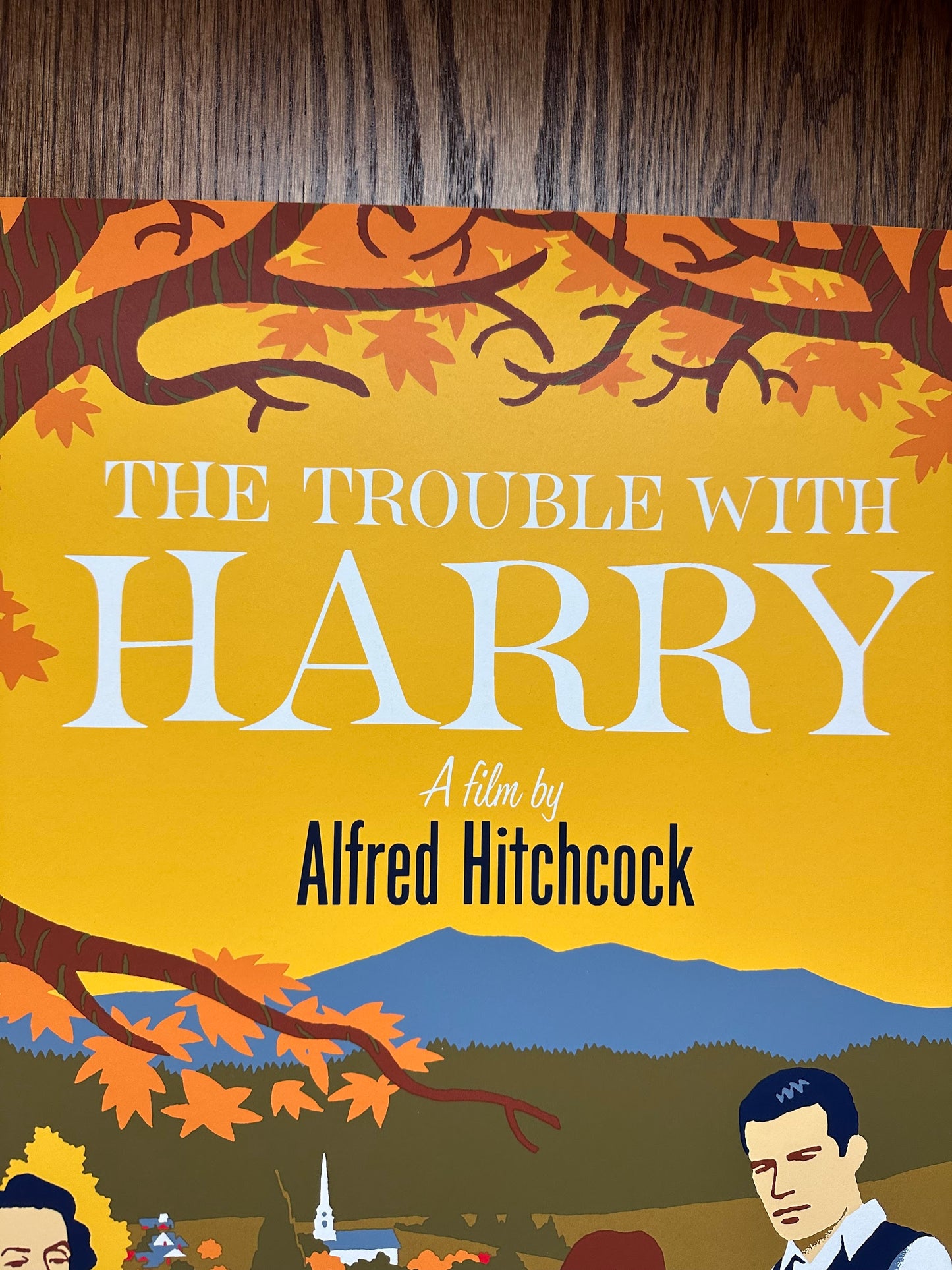David Merveille - The Trouble with Harry 24x36 movie poster - detail image 2