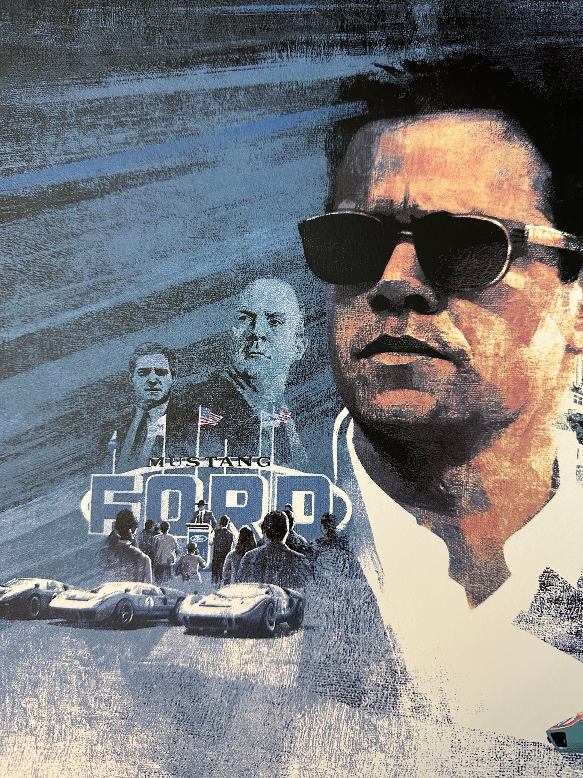 Hans Woody - Le Mans 66 Ford v Ferrari Variant 24x36 movie poster - detail image 3