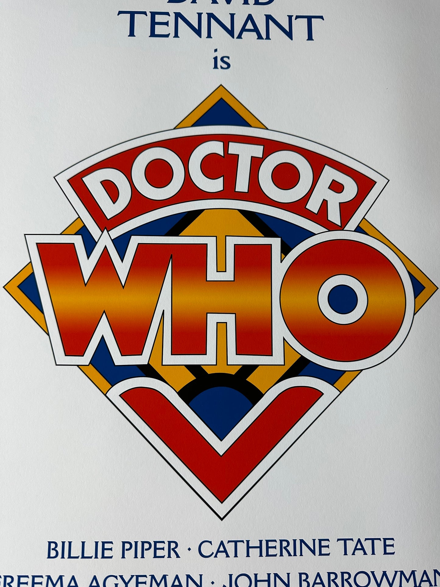 Paul Mann - Doctor Who Variant 36x24 movie poster - detail image 2