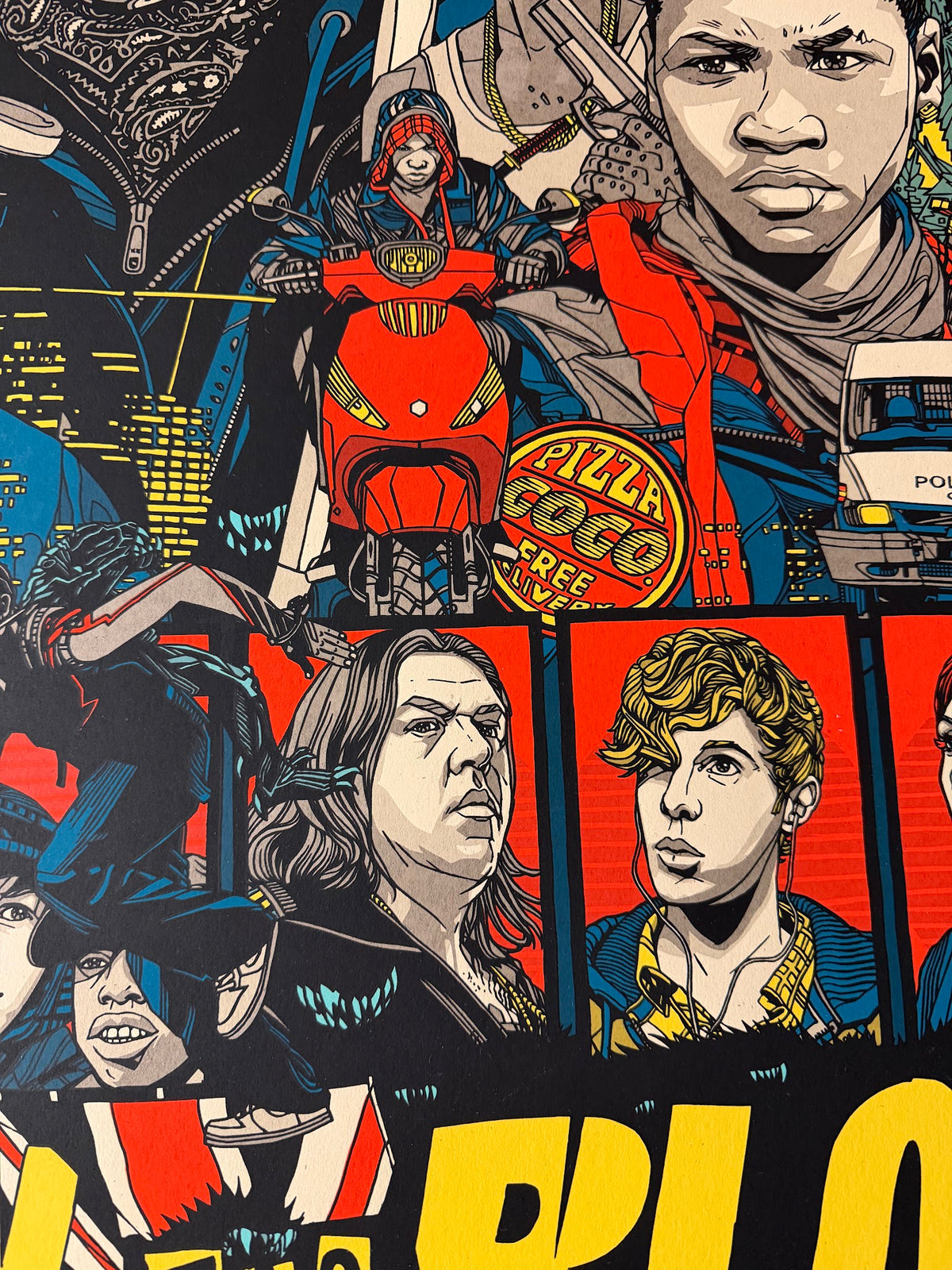 Tyler Stout - Attack the Block - 24x36 - Limited Edition Poster