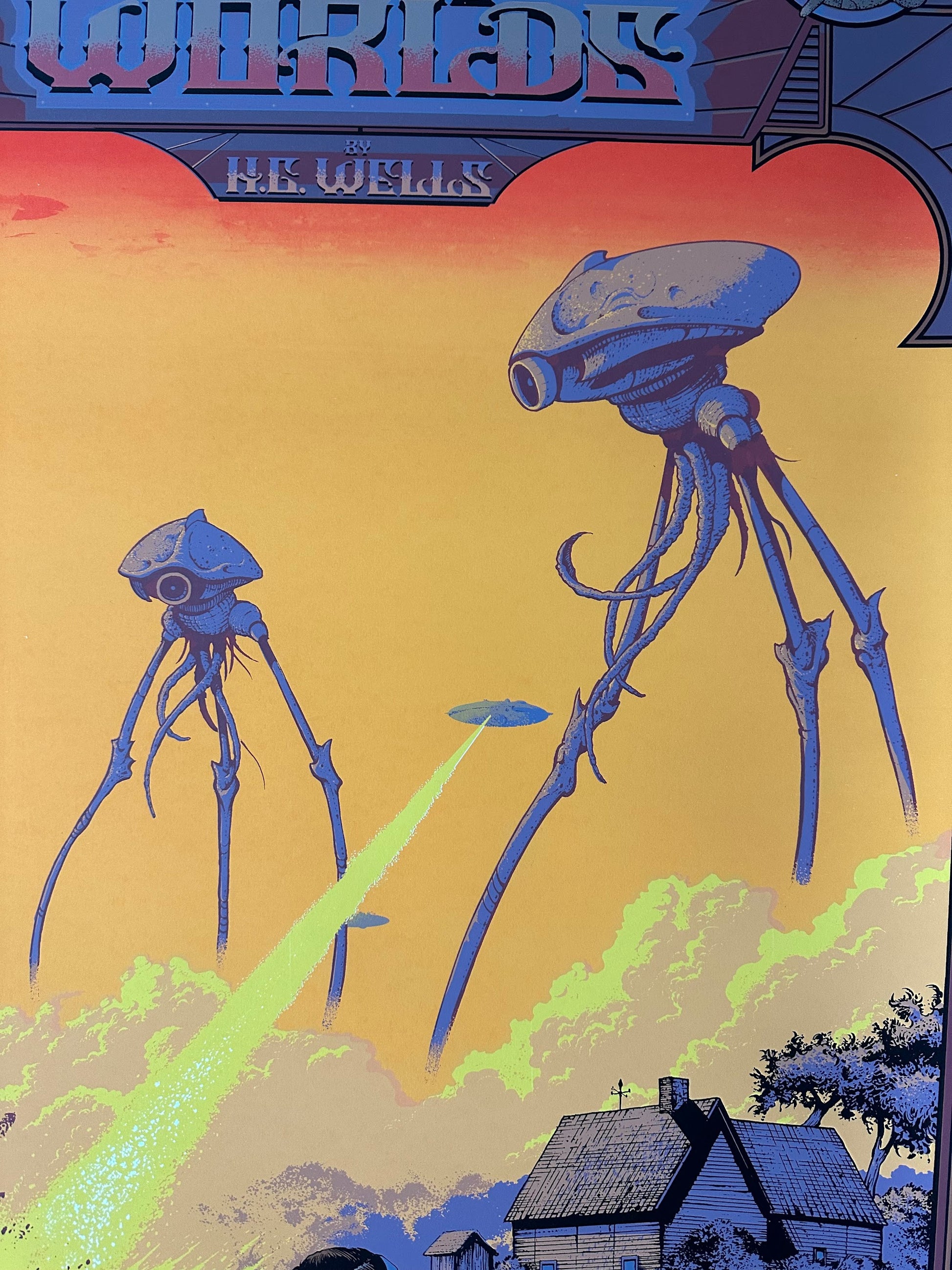 Arno Kiss - War of the Worlds 24x36 movie poster - detail image 3