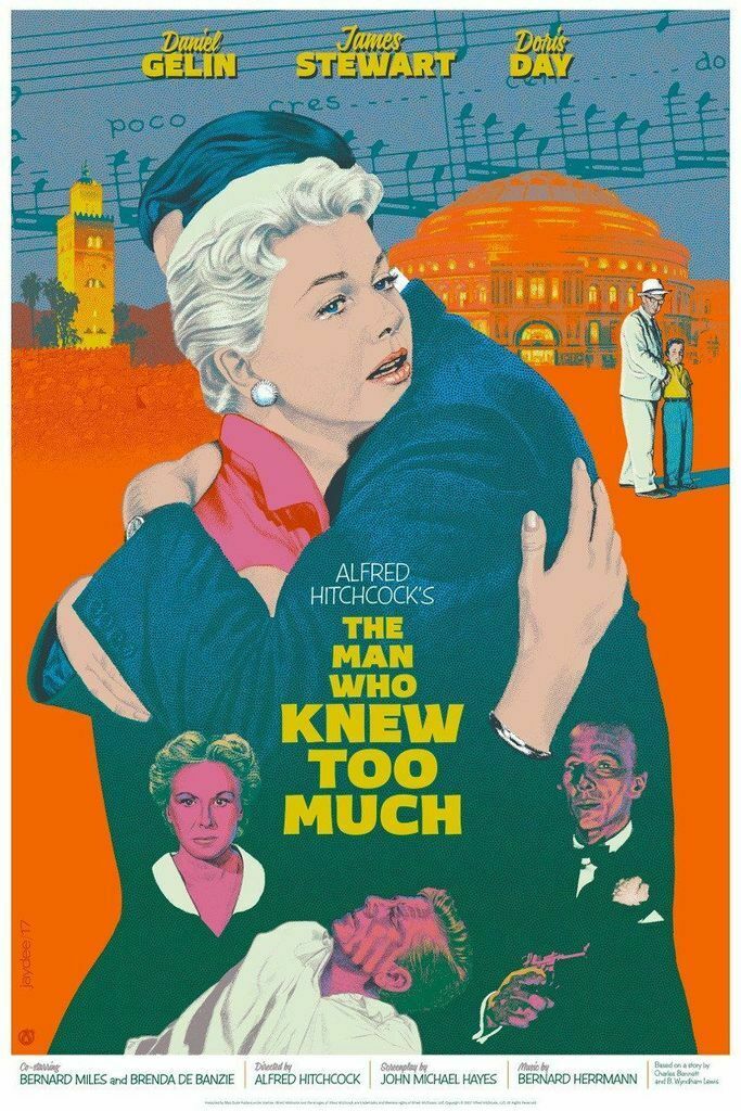 Jack Durieux - The Man Who Knew Too Much 24x36 movie poster - detail image 8