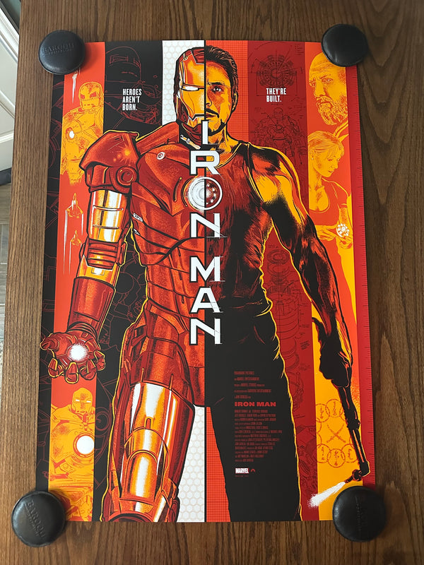 Christopher Cox - Iron Man - 24x36 - Limited Edition Poster
