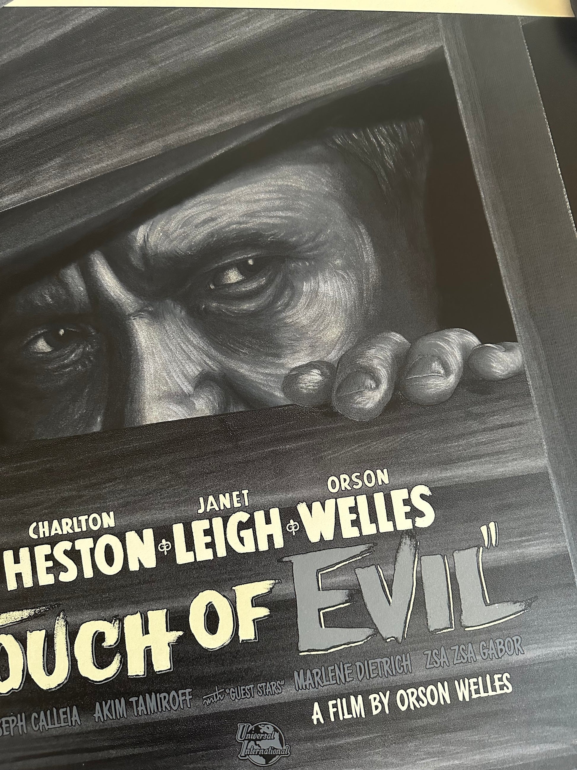 Mike Saputo - Touch of Evil Variant 36x24 movie poster - detail image 3
