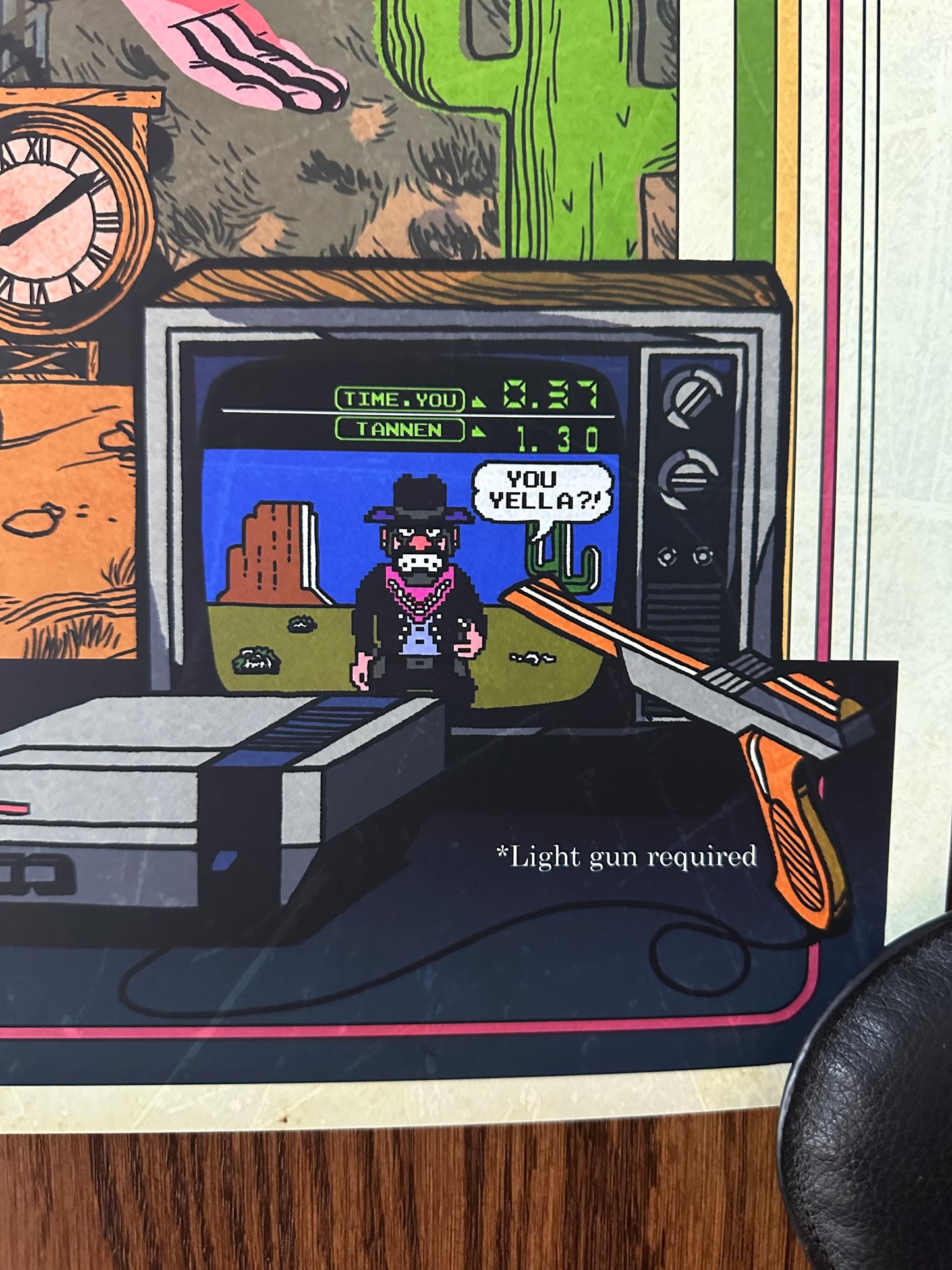 Glen Brogan - BTTF 3 Wild Tannen 16x20 movie poster - detail image 5