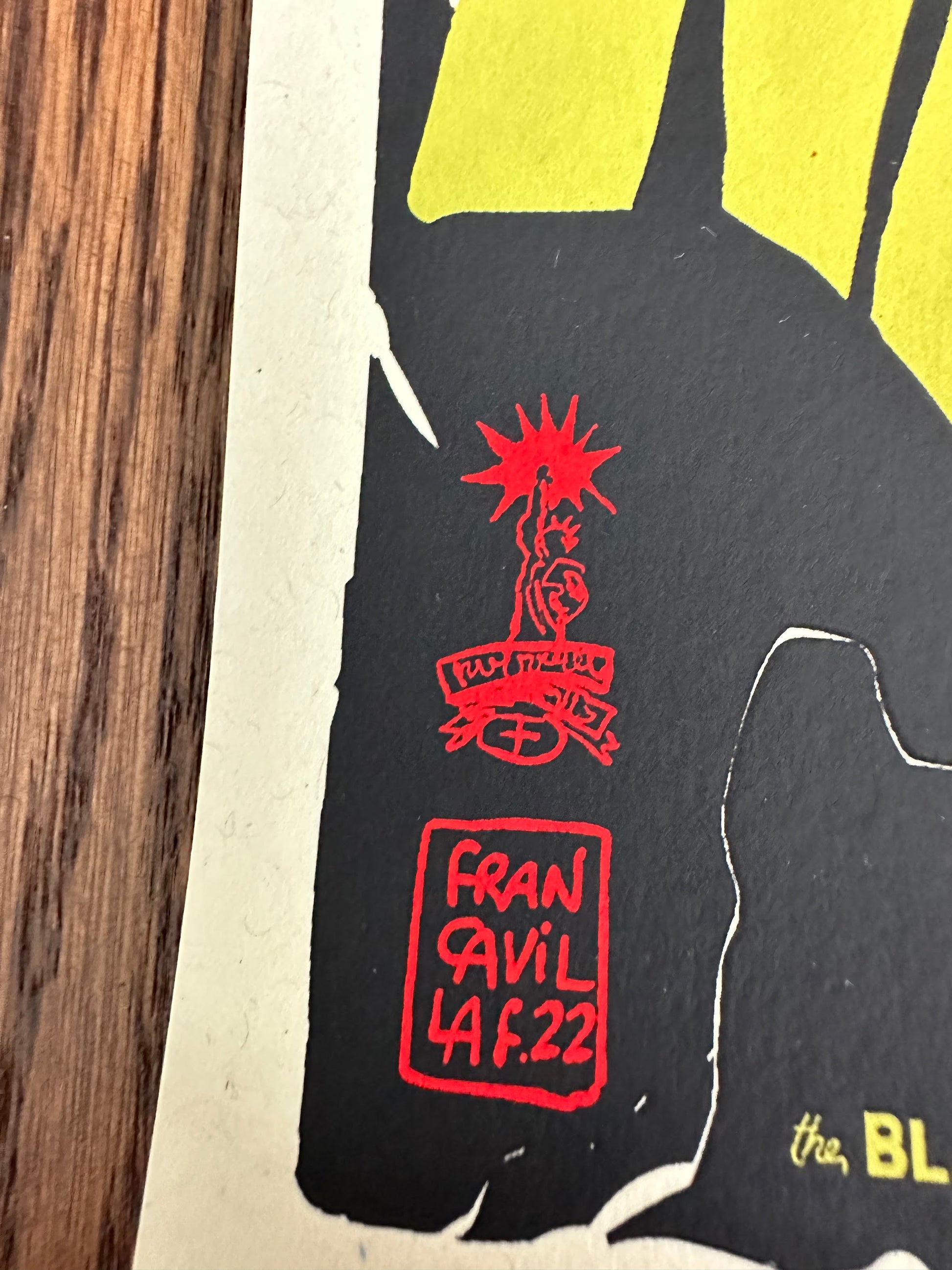 Francesco Francavilla - The Black Beetle 8x36 movie poster - detail image 5