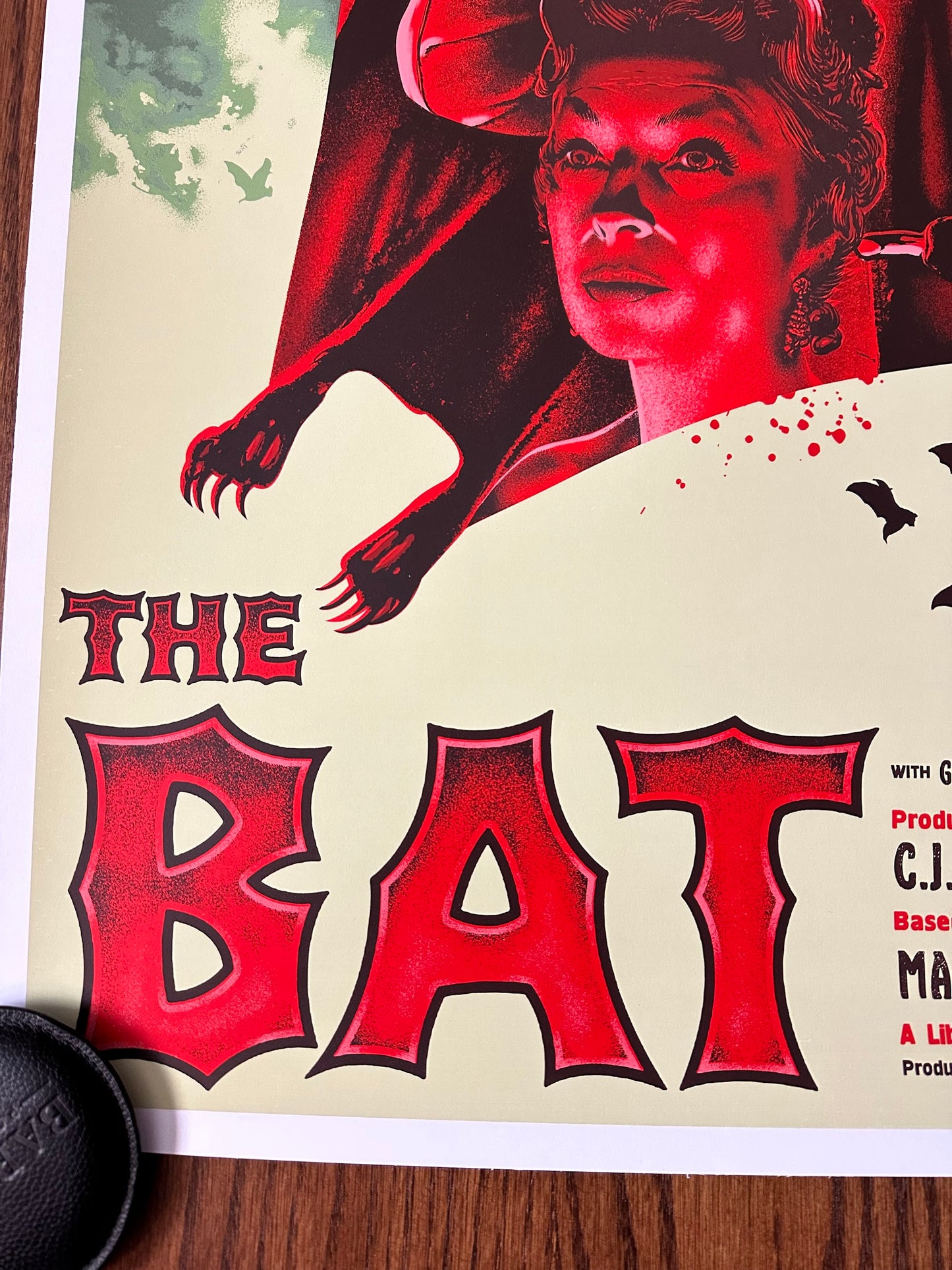 Anthony Petrie - The Bat 24x36 movie poster - detail image 5