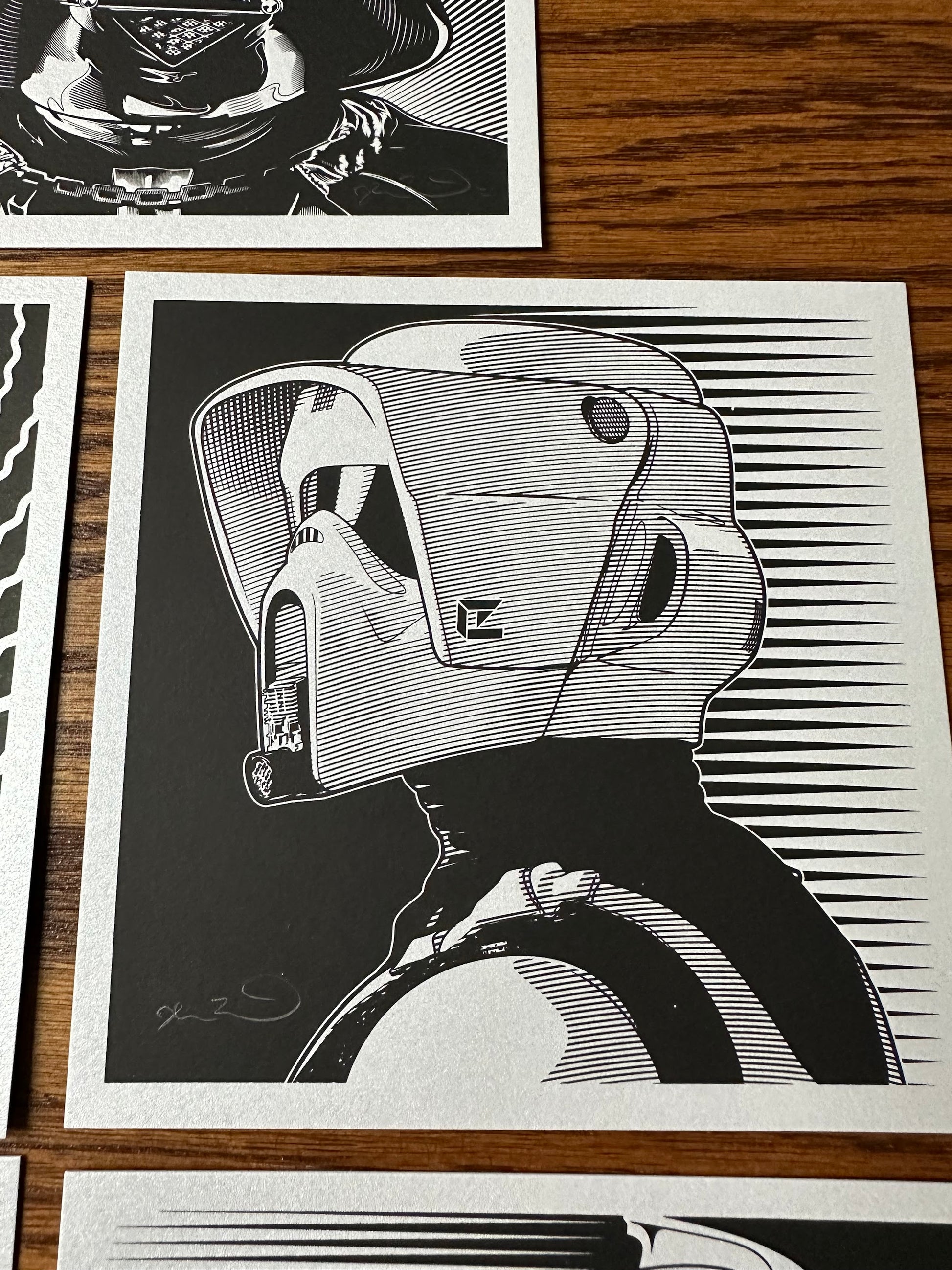 Joshua Budich - Lot of 5 Empire Jedi Mind Tricks 6x6 art print - detail image 6