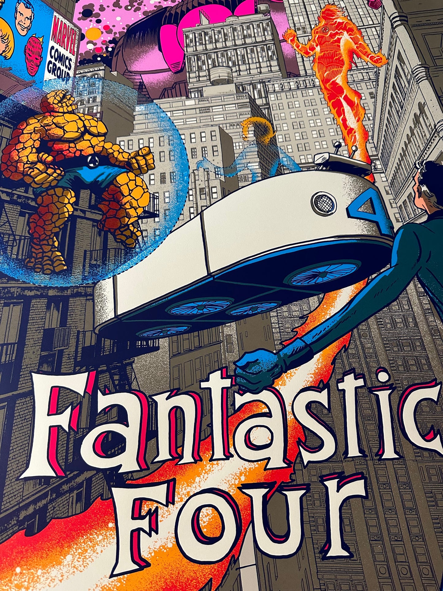 Raid71 - Fantastic Four 24x36 movie poster - detail image 6
