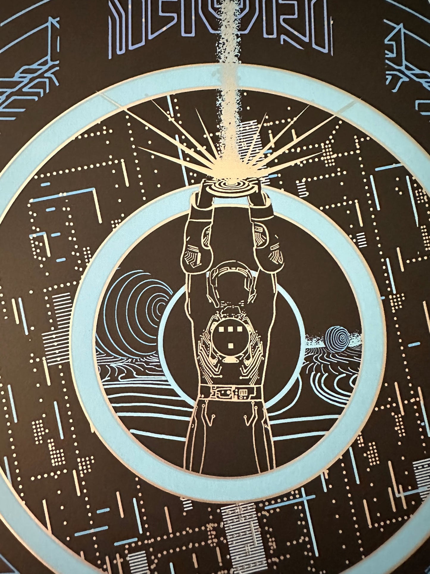 Raid71 - Tron 24x36 movie poster - detail image 3