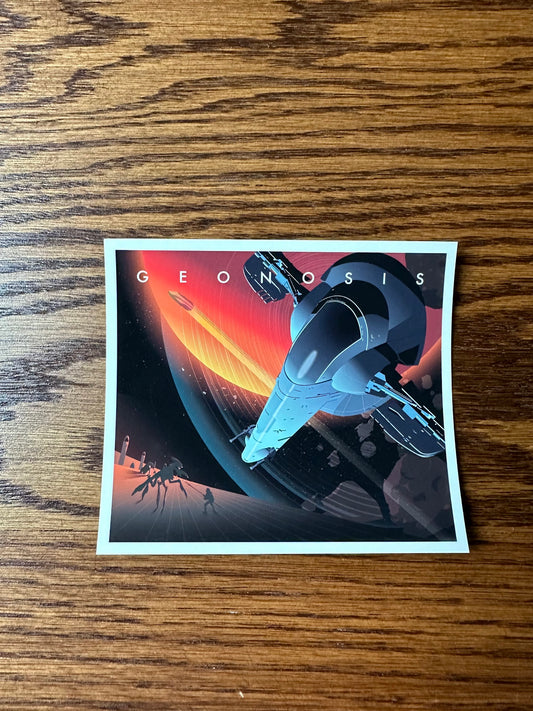 Craig Drake - Star Wars Geonosis Handbill 4.75x5 art print