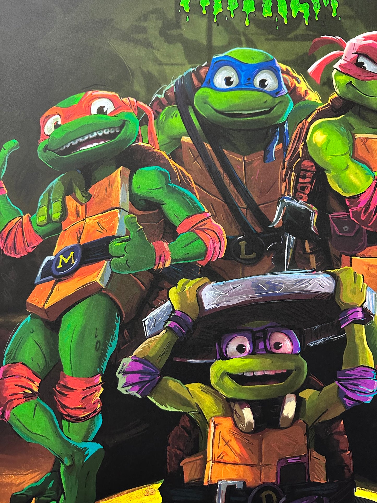 Matheuss Berant - TMNT Mutant Mayhem 24x36 movie poster - detail image 4