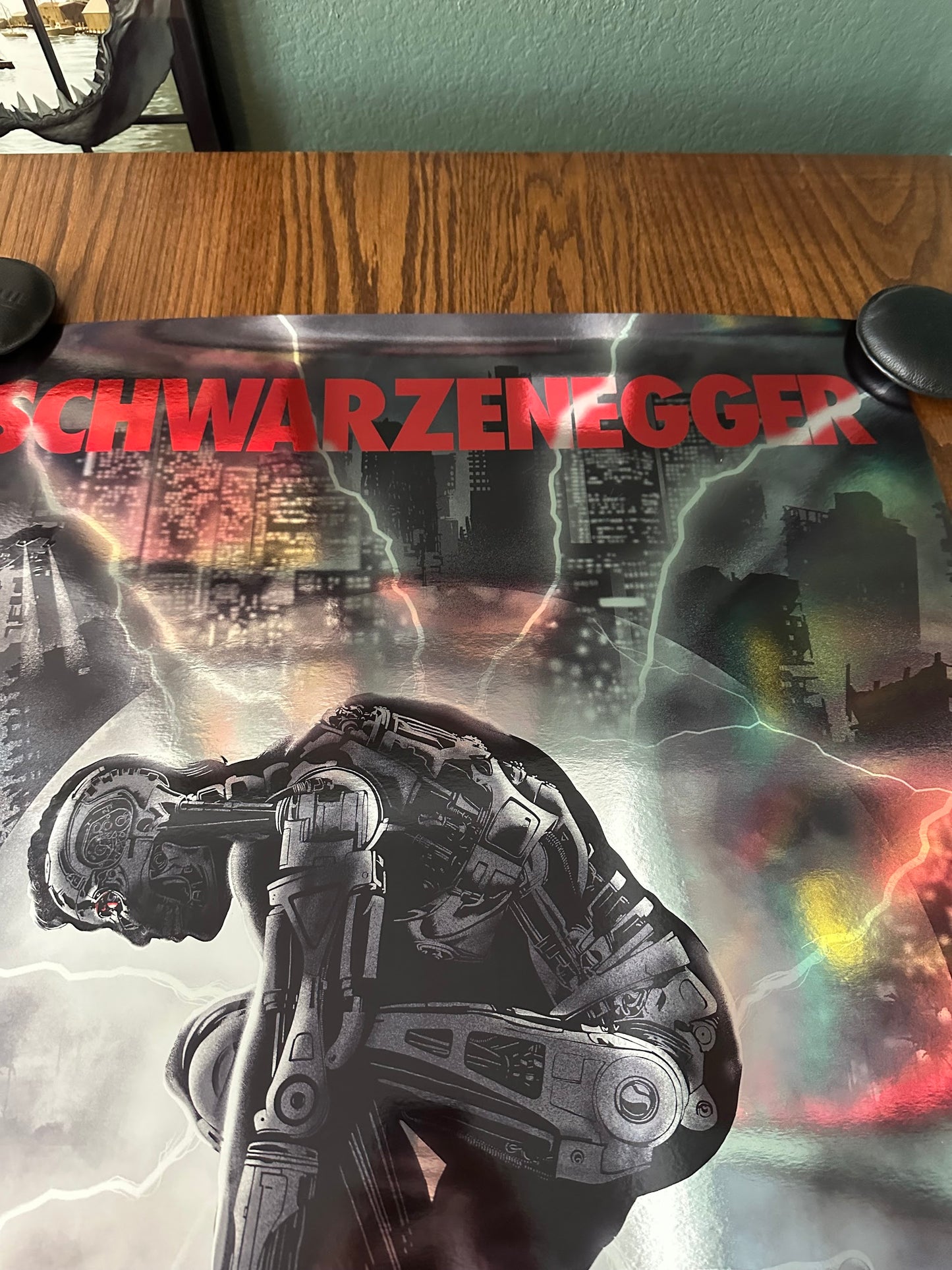 Raid71 - The Terminator Foil Variant 24x36 movie poster - detail image 2