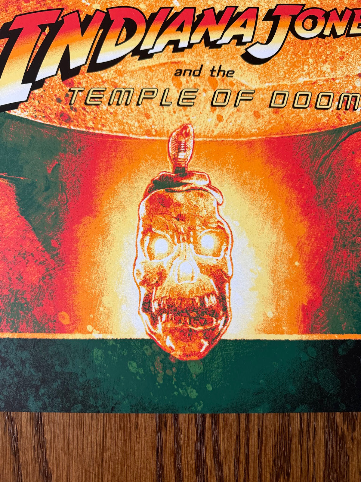 Kevin Wilson - Indiana Jones Temple of Doom - 24x36 - Limited Edition Poster
