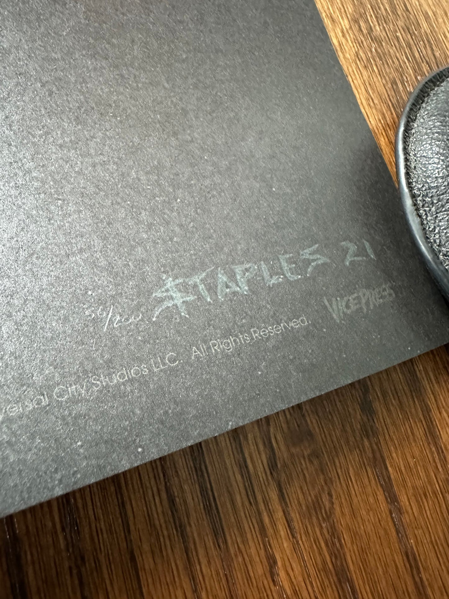 Greg Staples - The Invisible Man Art Variant 24x36 movie poster - detail image 5