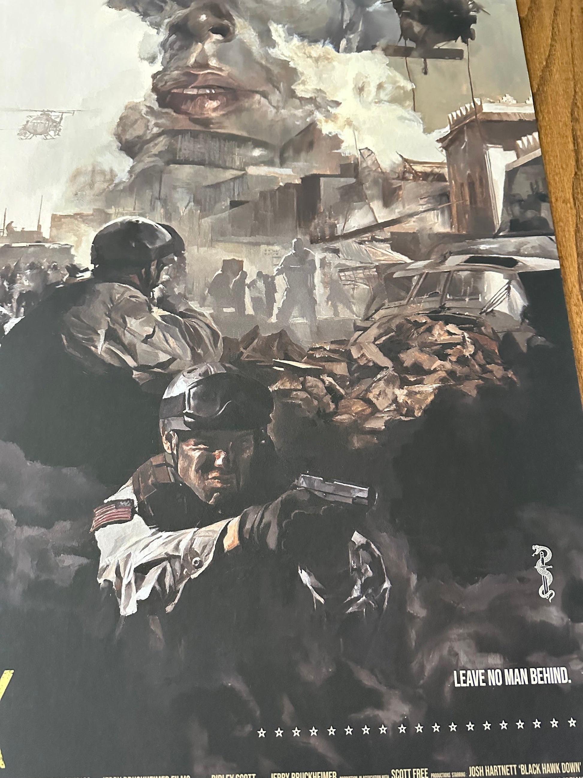 Chris Valentine - Black Hawk Down 24x36 movie poster - detail image 5