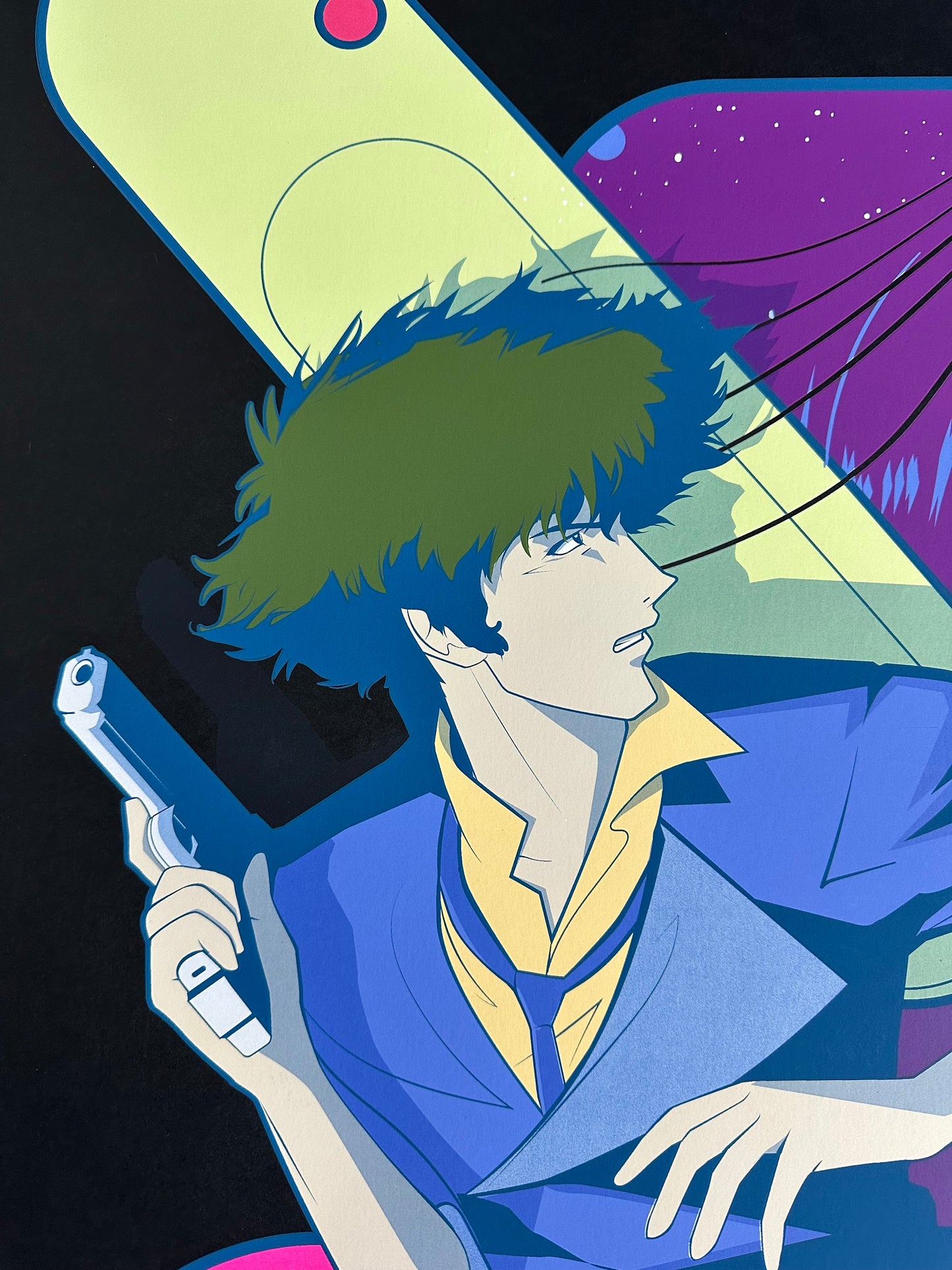 Craig Drake - Cowboy Bebop Variant 24x36 movie poster - detail image 3