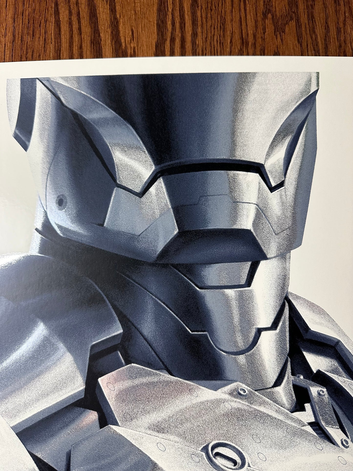 Phantom City Creative - Iron Man Mark II Foil Variant 24x36 movie poster - detail image 2