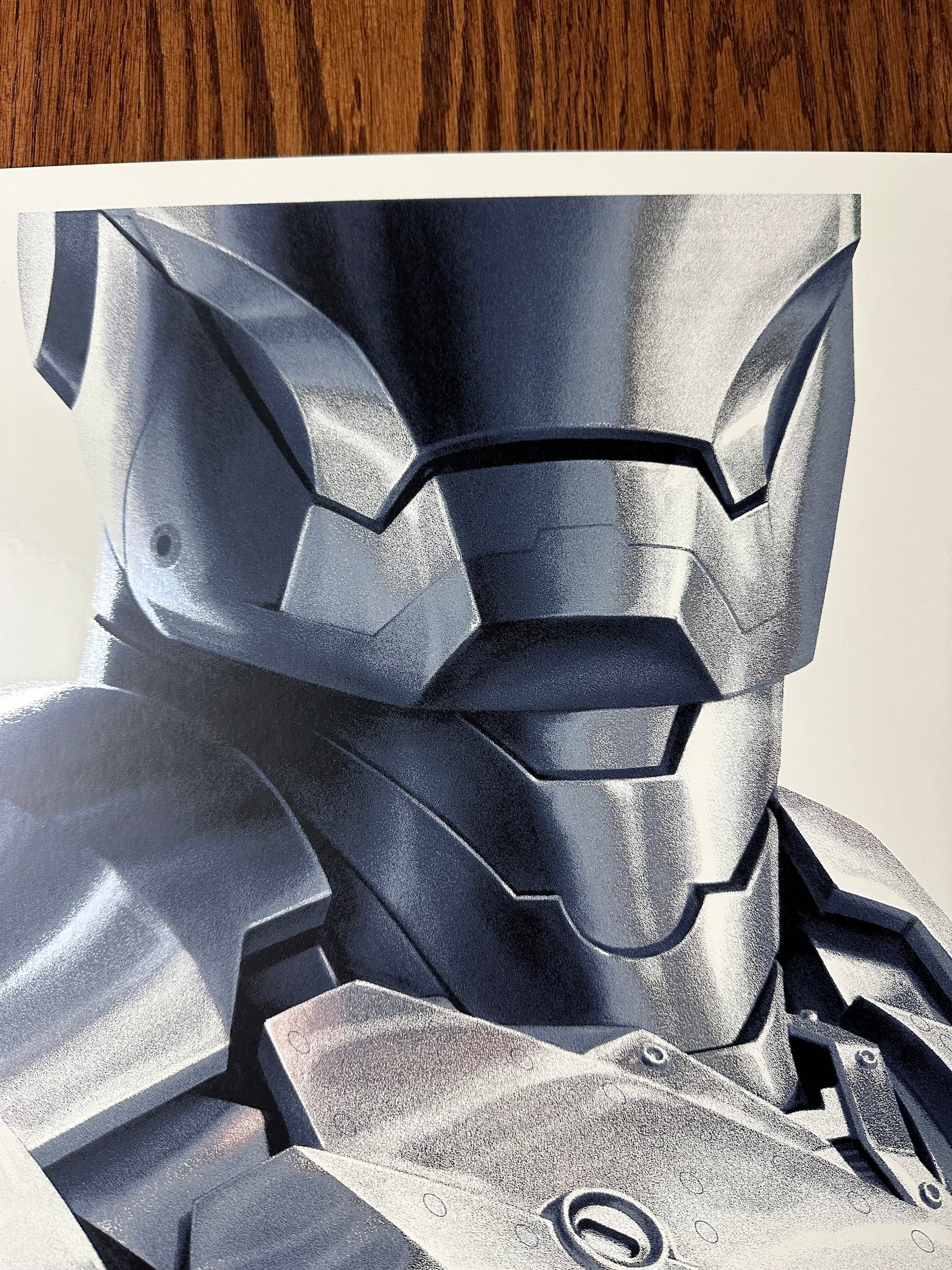 Phantom City Creative - Iron Man Mark II Foil Variant 24x36 movie poster - detail image 2
