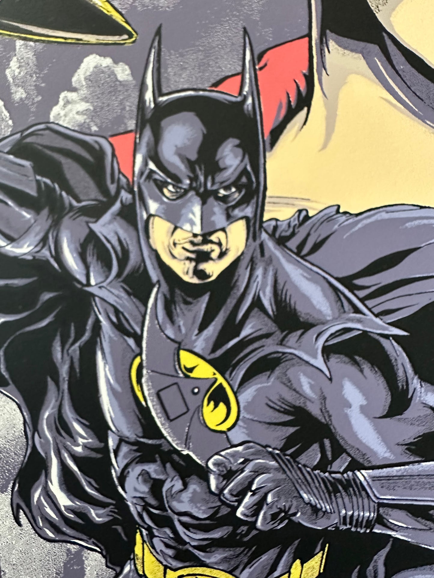 Steve Kurth - DC Batman Superman Dawning of Justice 18x24 movie poster - detail image 8