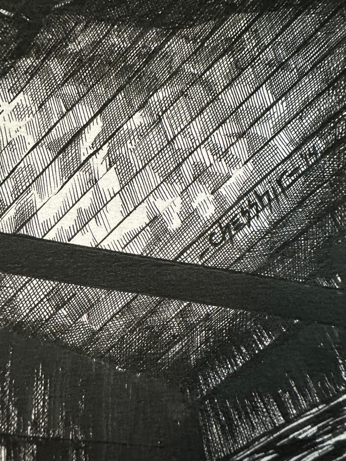 Nathan Chesshir - The Creeping Terror 16x12 art print - detail image 4