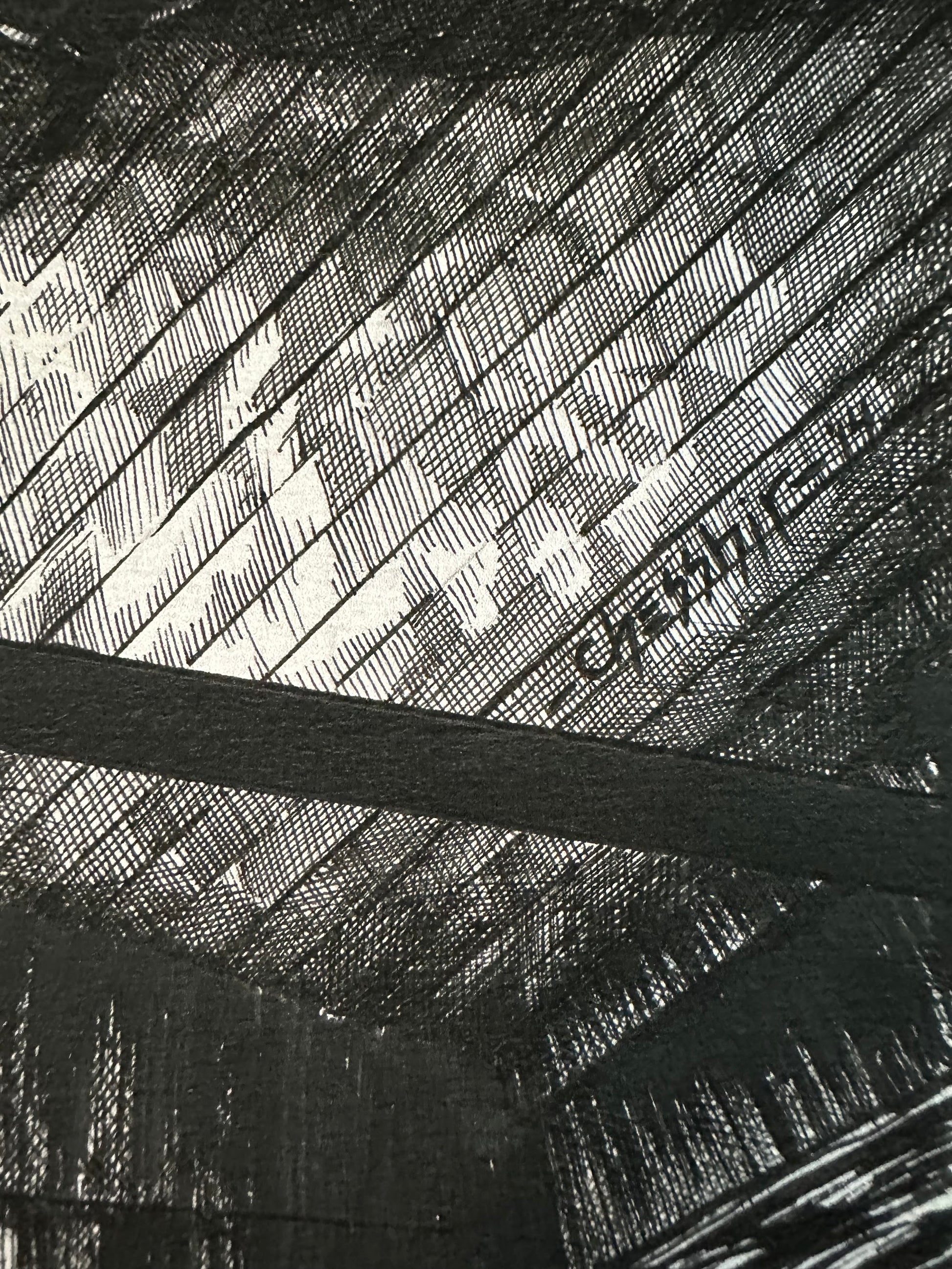 Nathan Chesshir - The Creeping Terror 16x12 art print - detail image 4