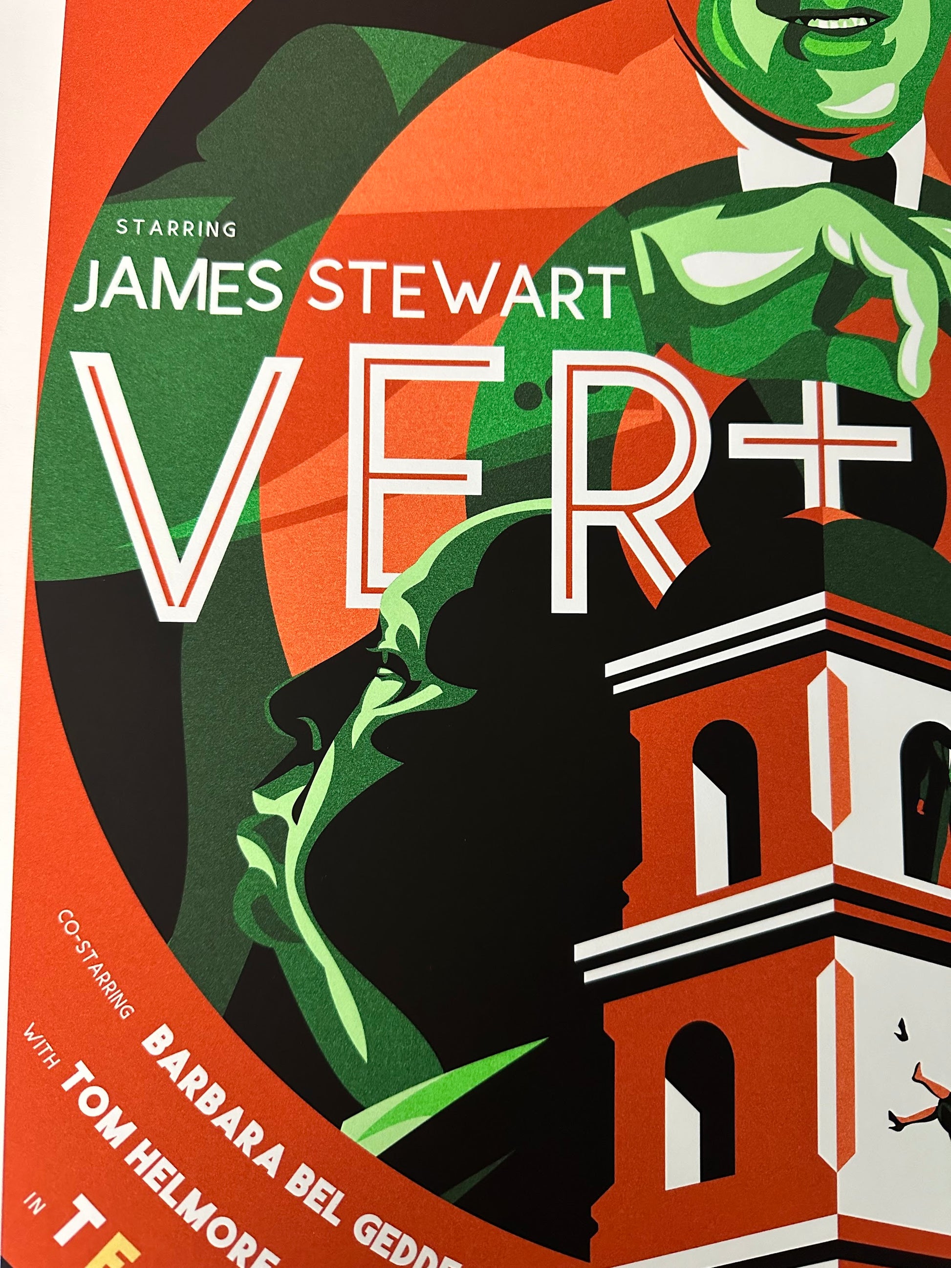Danny Haas - Vertigo 18x24 movie poster - detail image 5