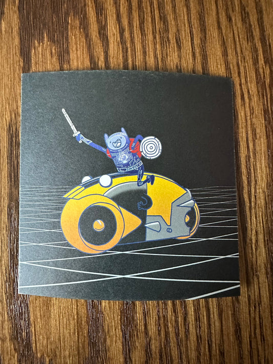 Raid71 - Adventure Tron - 5x5 - Limited Edition Print