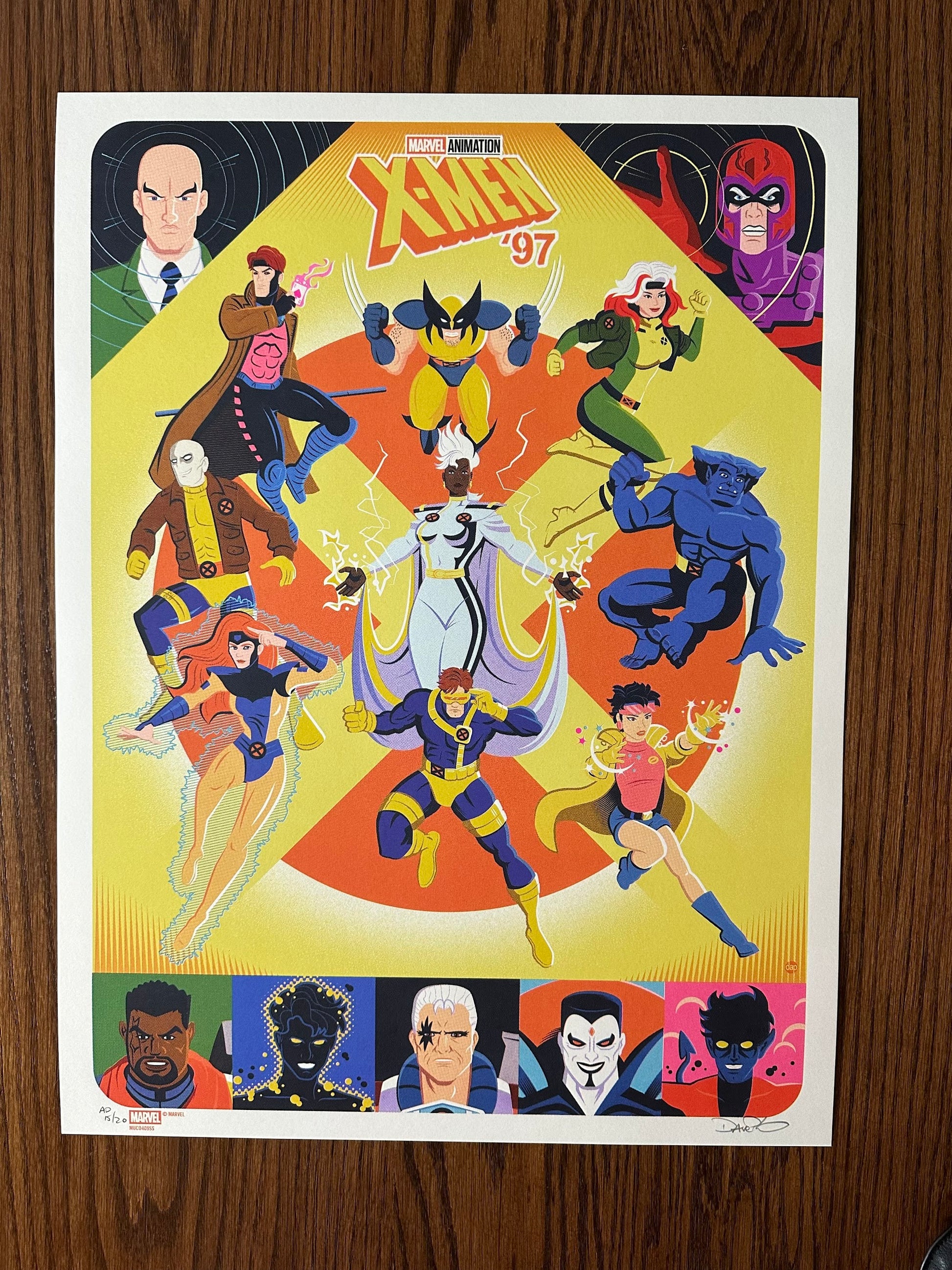 Dave Perillo - X-Men '97 18x24 art print