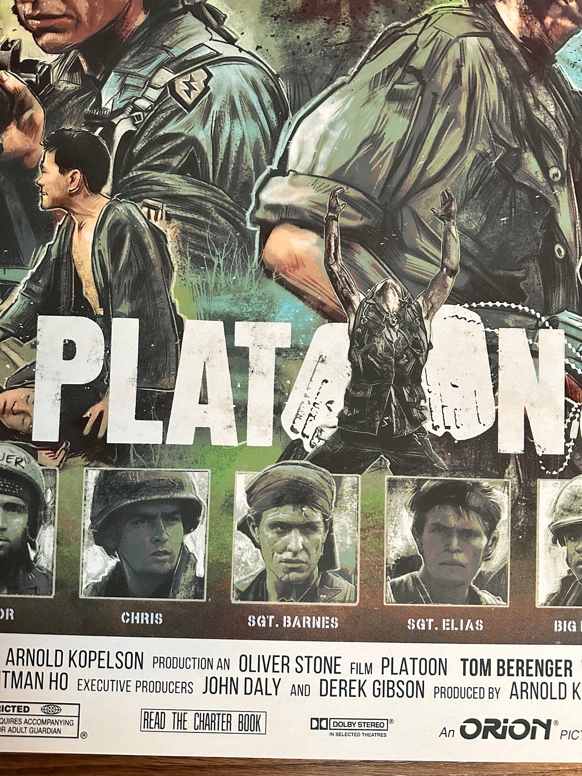 Vlad Rodriguez - Platoon - 36x24 - Limited Edition Poster