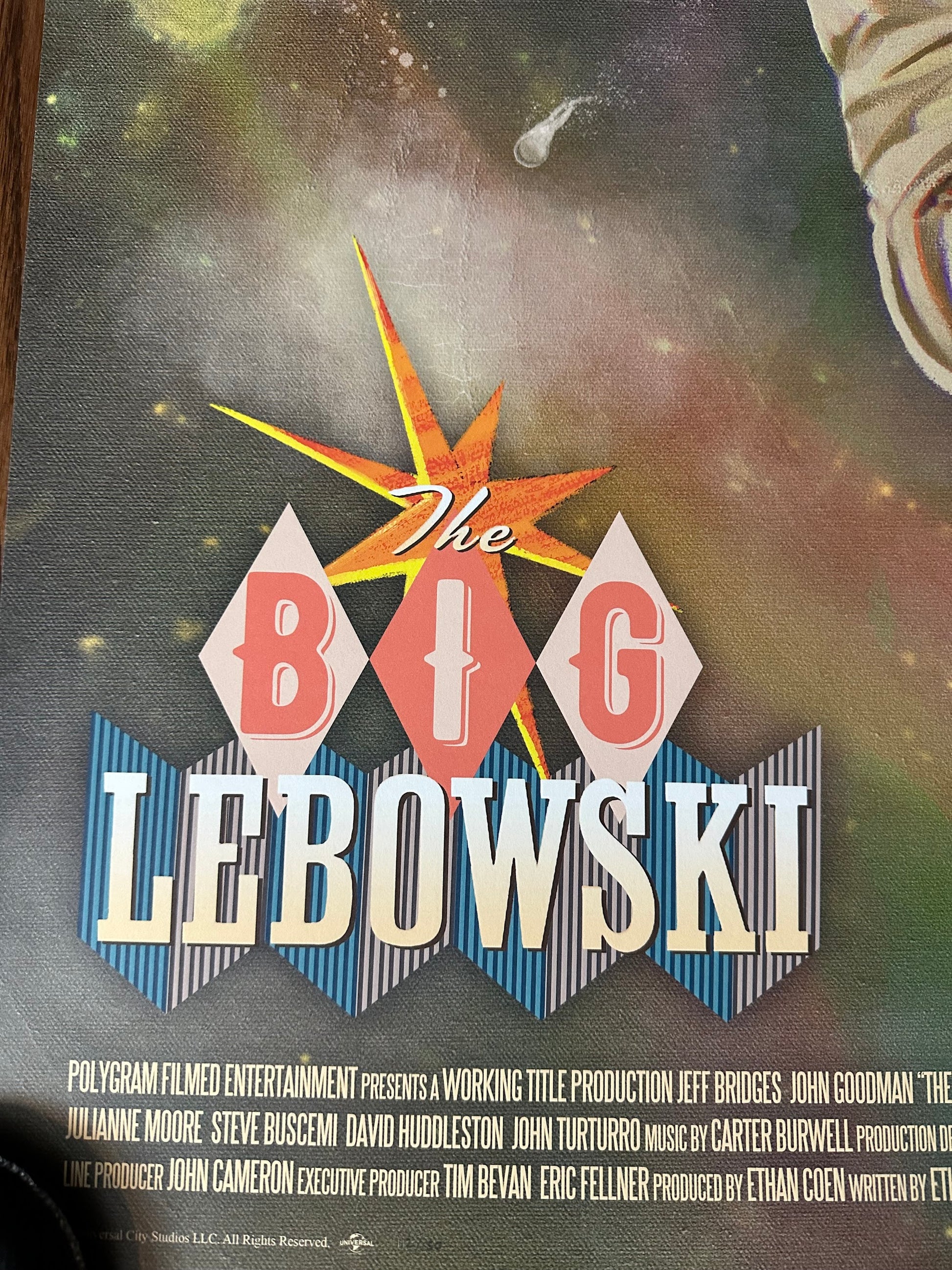 Dave O'Flanagan - The Big Lebowski 24x36 movie poster - detail image 4