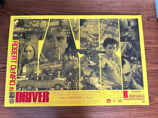 Krzysztof Domaradzki - Taxi Driver Porno Variant 24x36 movie poster
