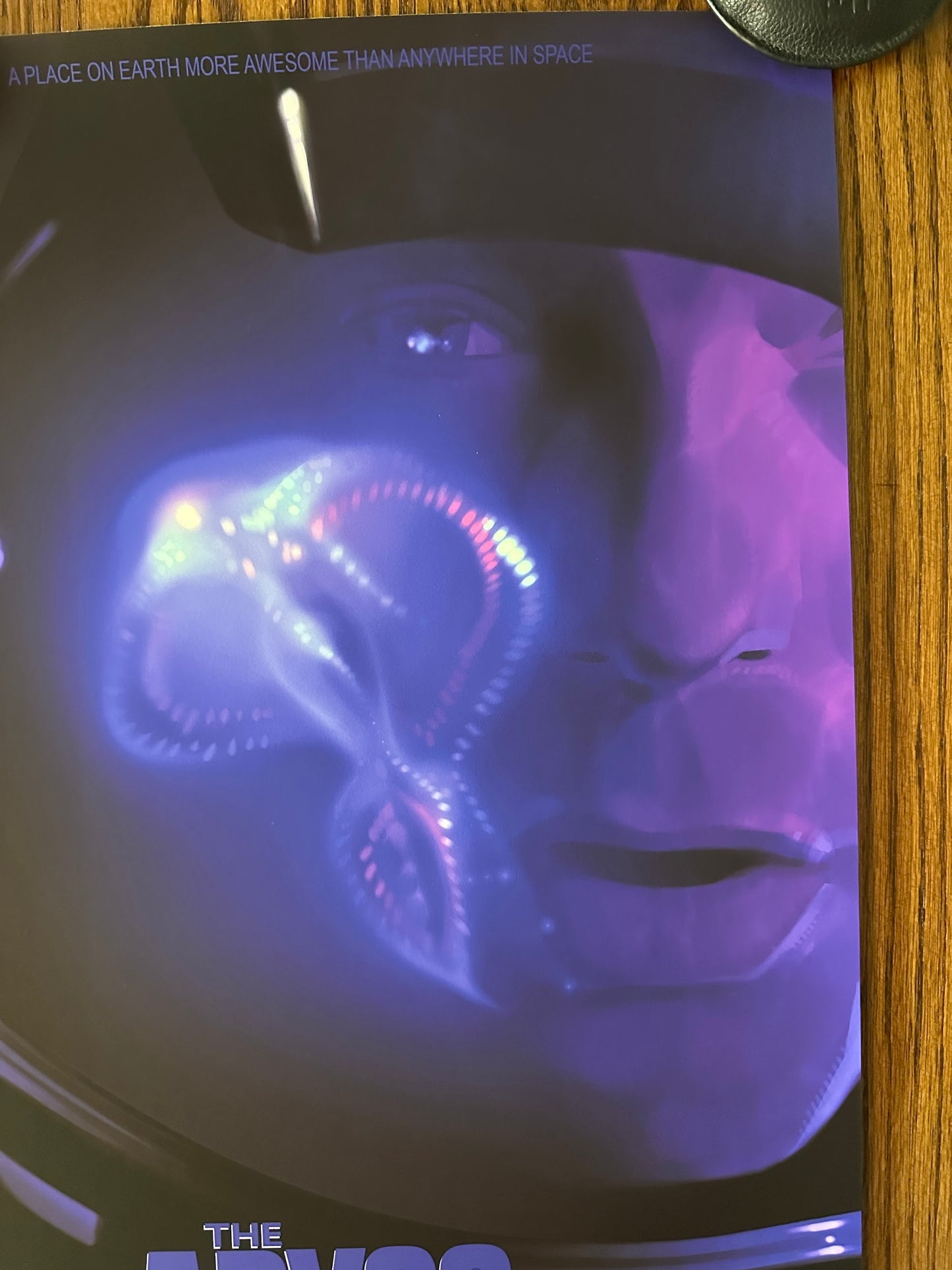 Yvan Quinet - The Abyss 16x24 movie poster - detail image 2