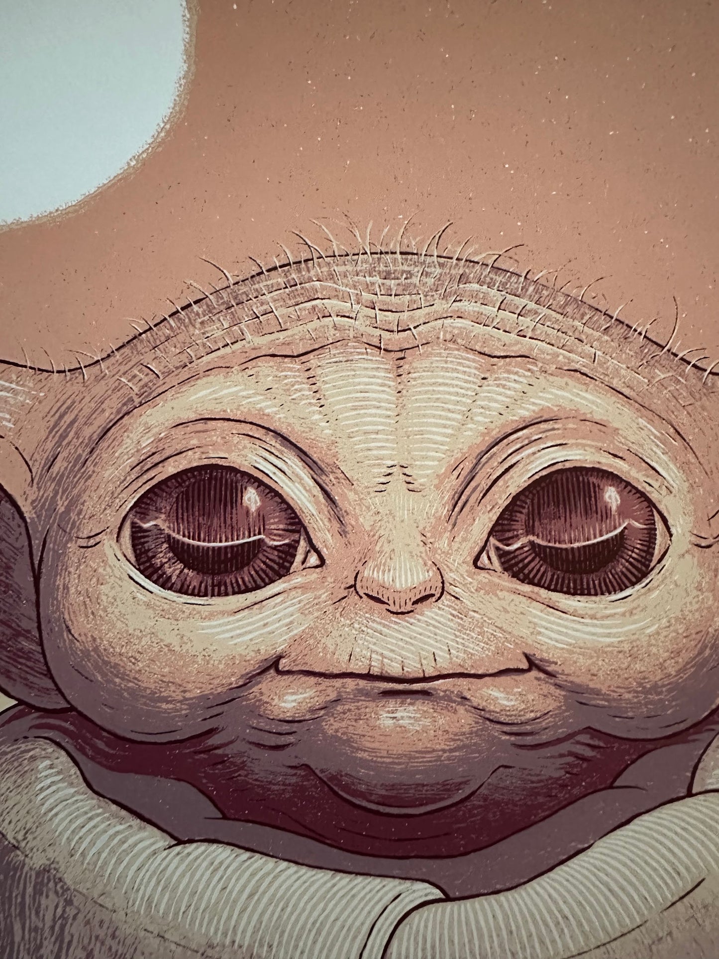 Bartosz Kosowski - The Child Variant (White) 20x20 movie poster - detail image 3