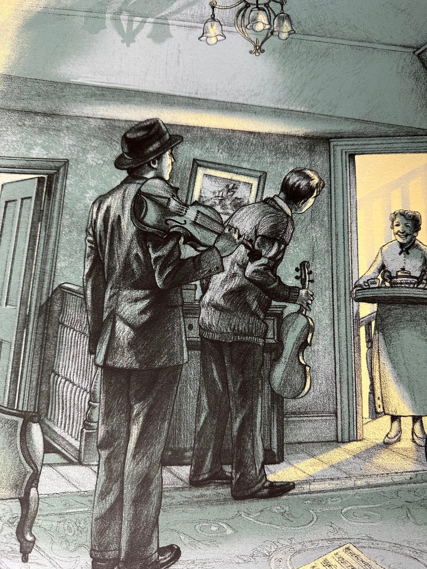 Jonathan Burton - The Ladykillers 18x24 movie poster - detail image 3