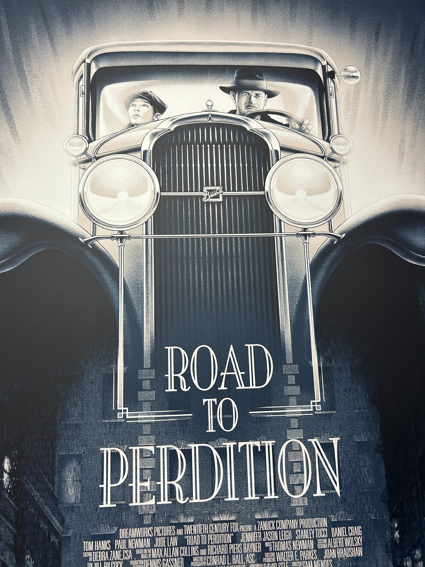 Daniel Castro Maia - Road to Perdition 24x36 movie poster - detail image 2