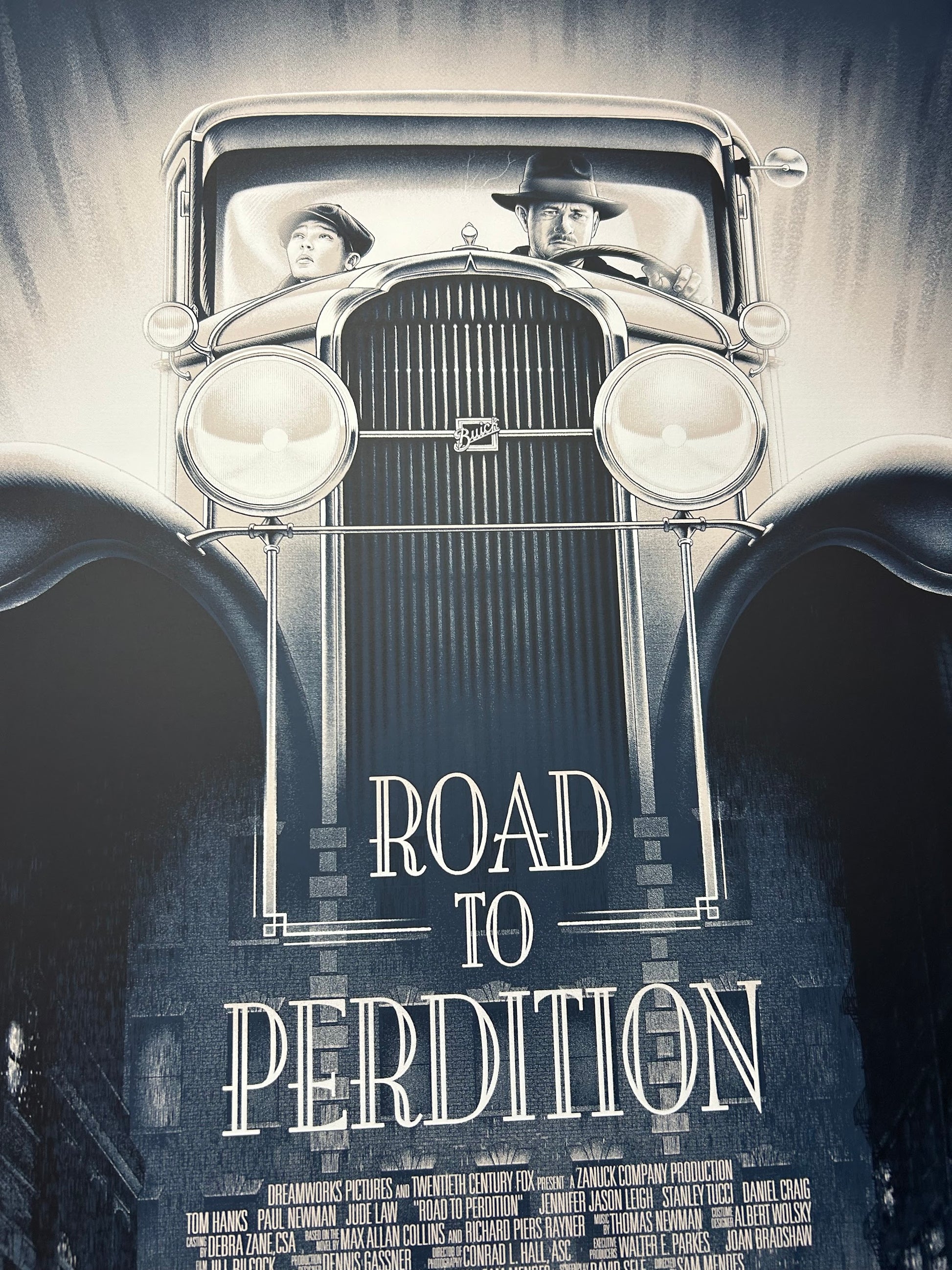 Daniel Castro Maia - Road to Perdition 24x36 movie poster - detail image 2