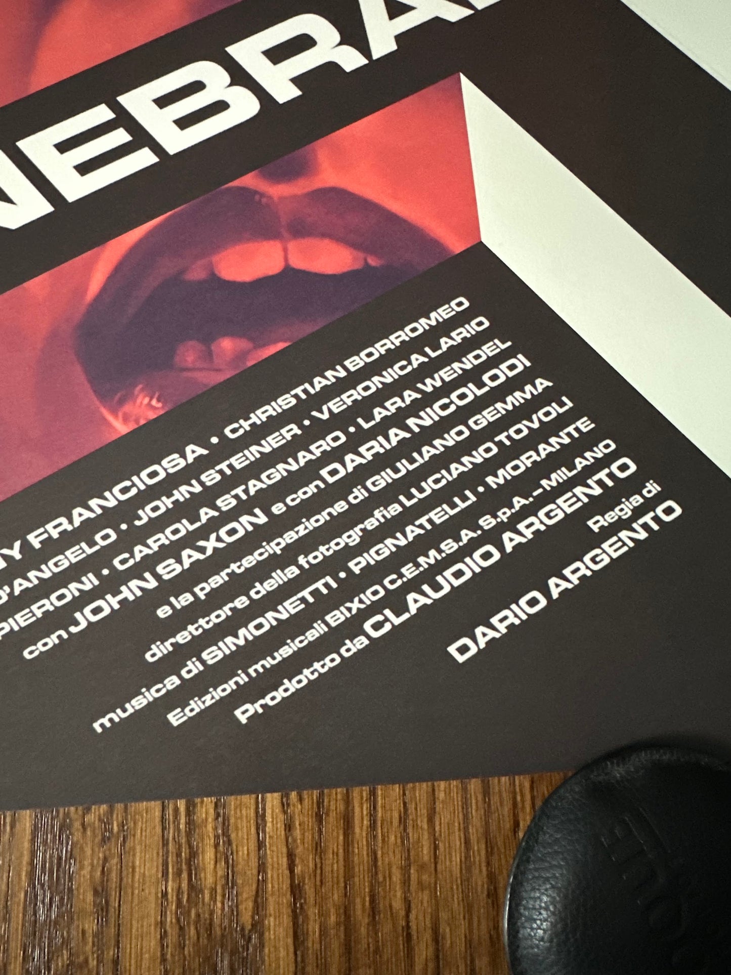 Ben Turner - Tenebrae 24x36 movie poster - detail image 6