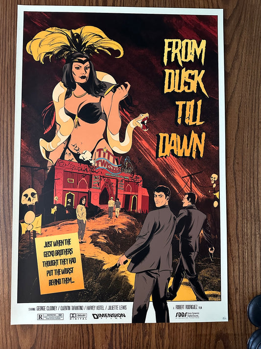 Zi Xu - From Dusk Till Dawn 24x36 movie poster