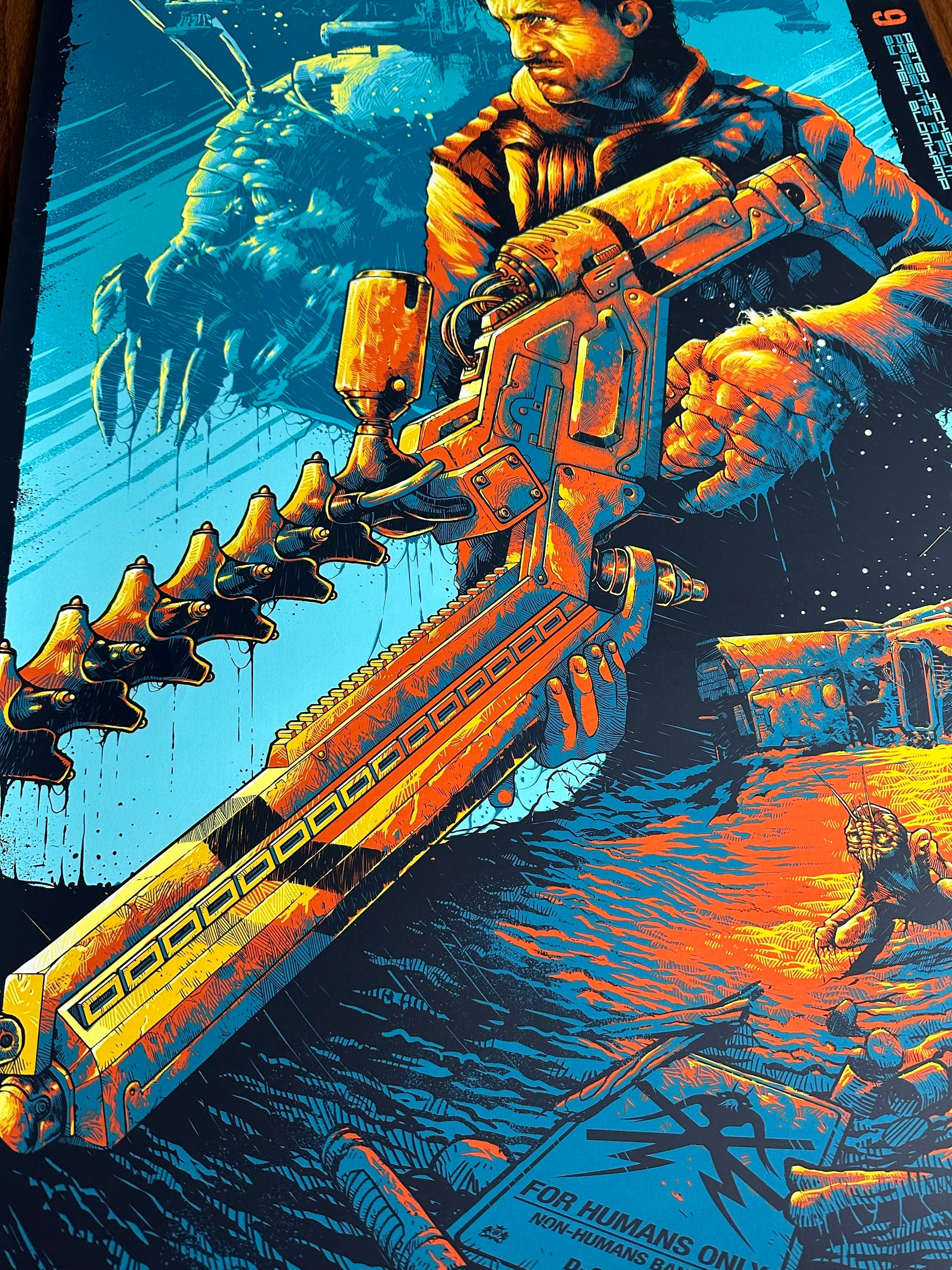 Luke Preece - District 9 24x36 movie poster - detail image 4