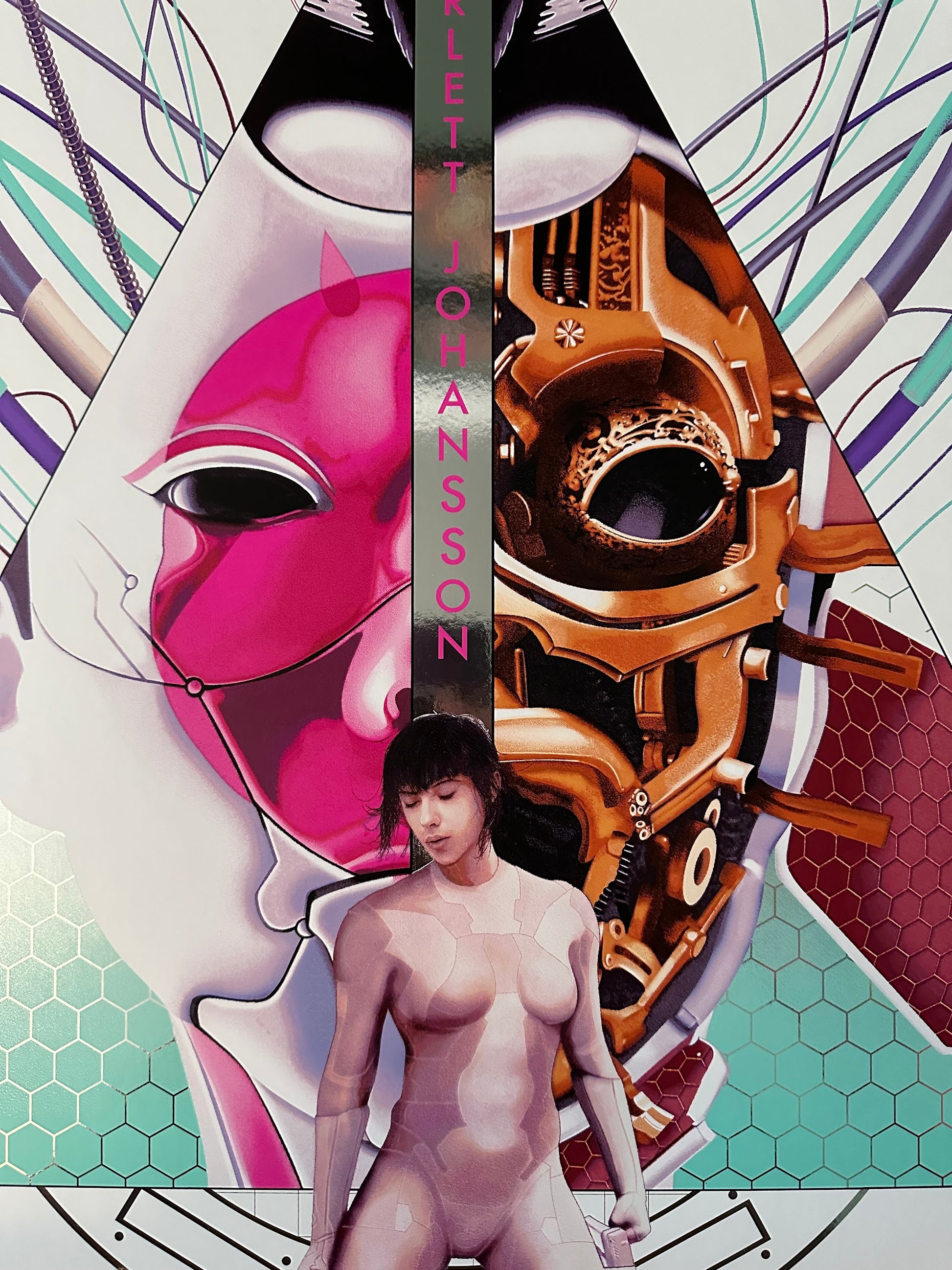 Alberto Reyes - Ghost in the Shell Foil Variant 24x36 movie poster - detail image 4