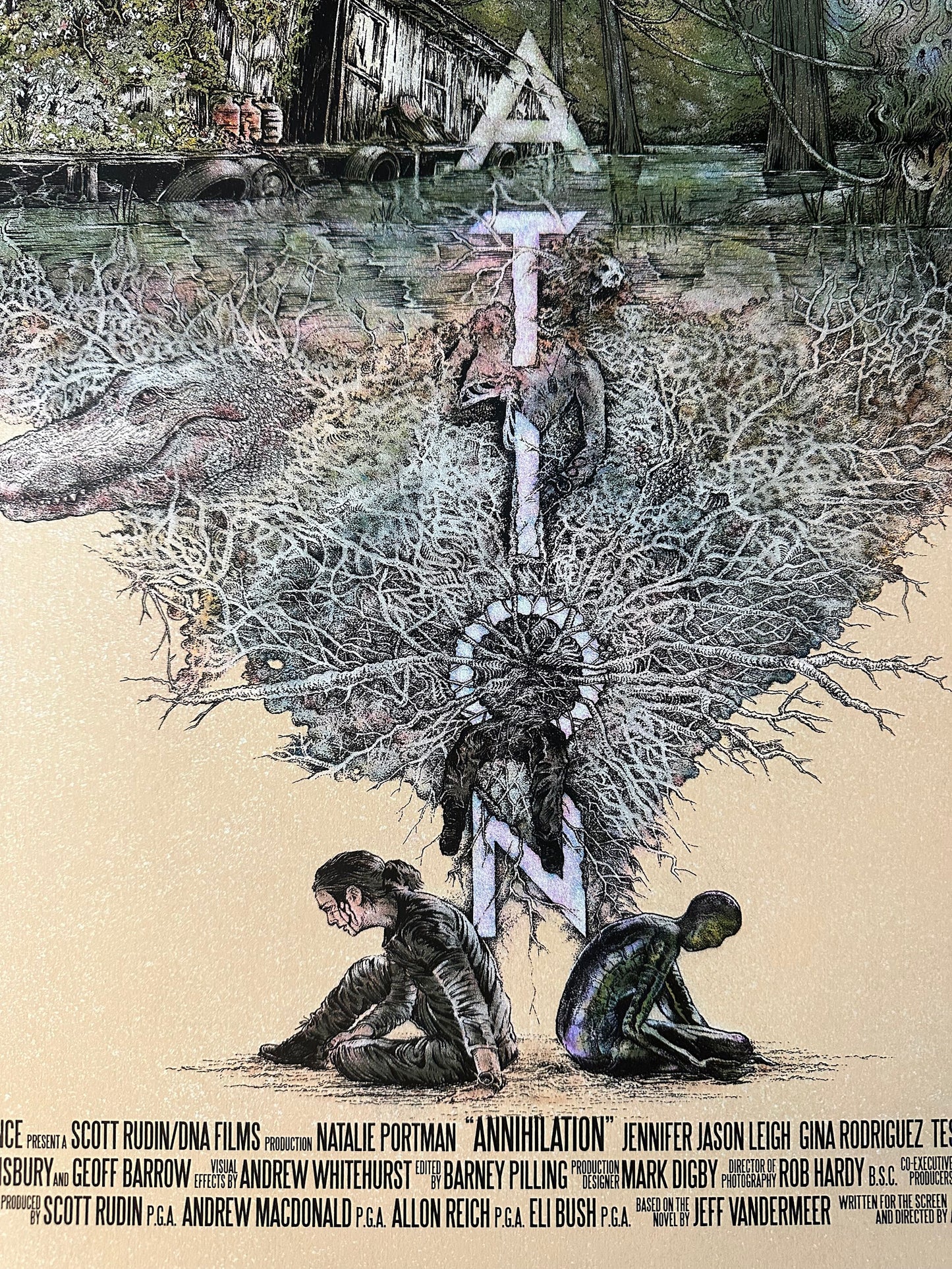 Andrew Rowland - Annihilation 24x36 movie poster - detail image 7