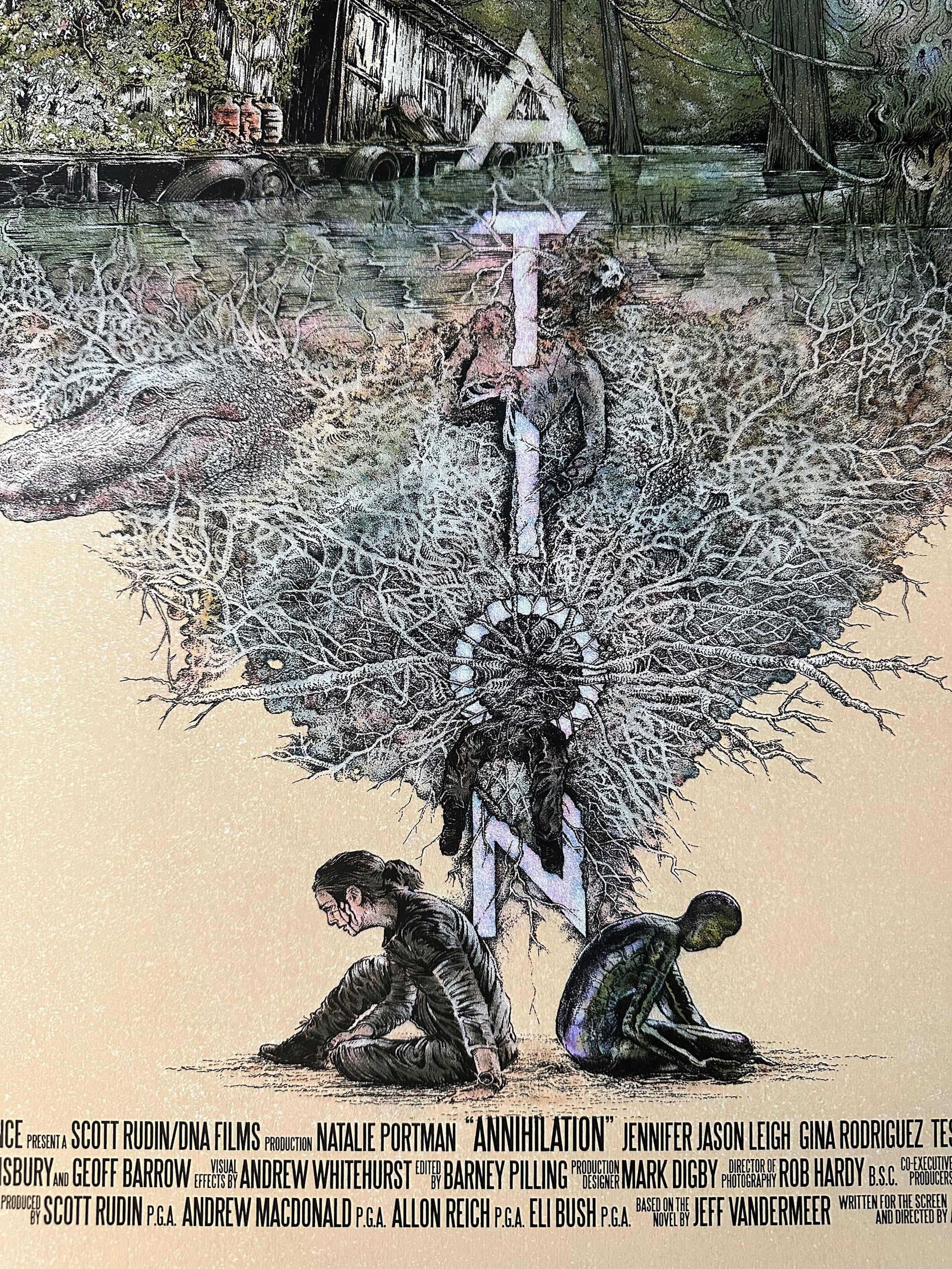 Andrew Rowland - Annihilation 24x36 movie poster - detail image 7