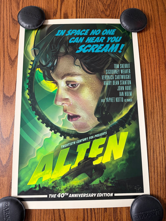 Orlando Arocena - Alien - 16x24 - Limited Edition Poster